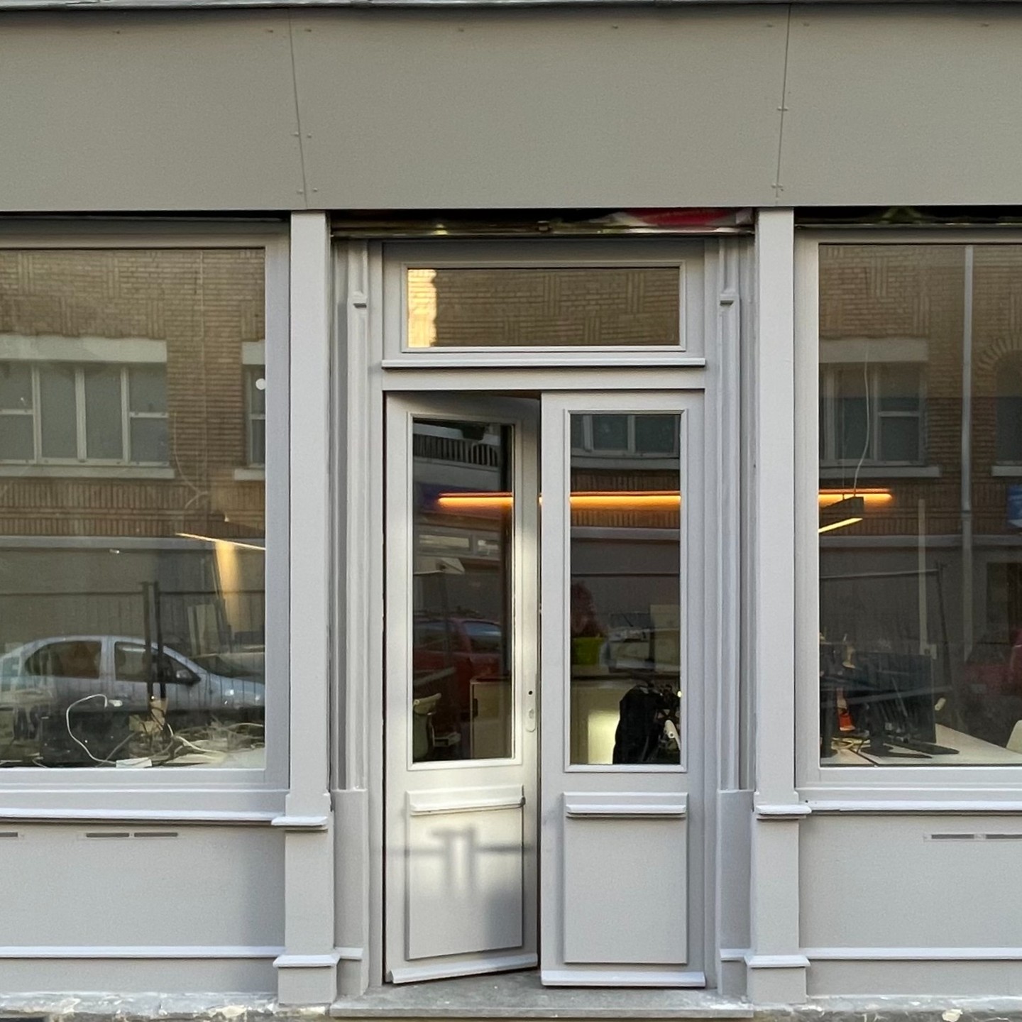 Atelier Buzenval, Building facade, Paris 20e