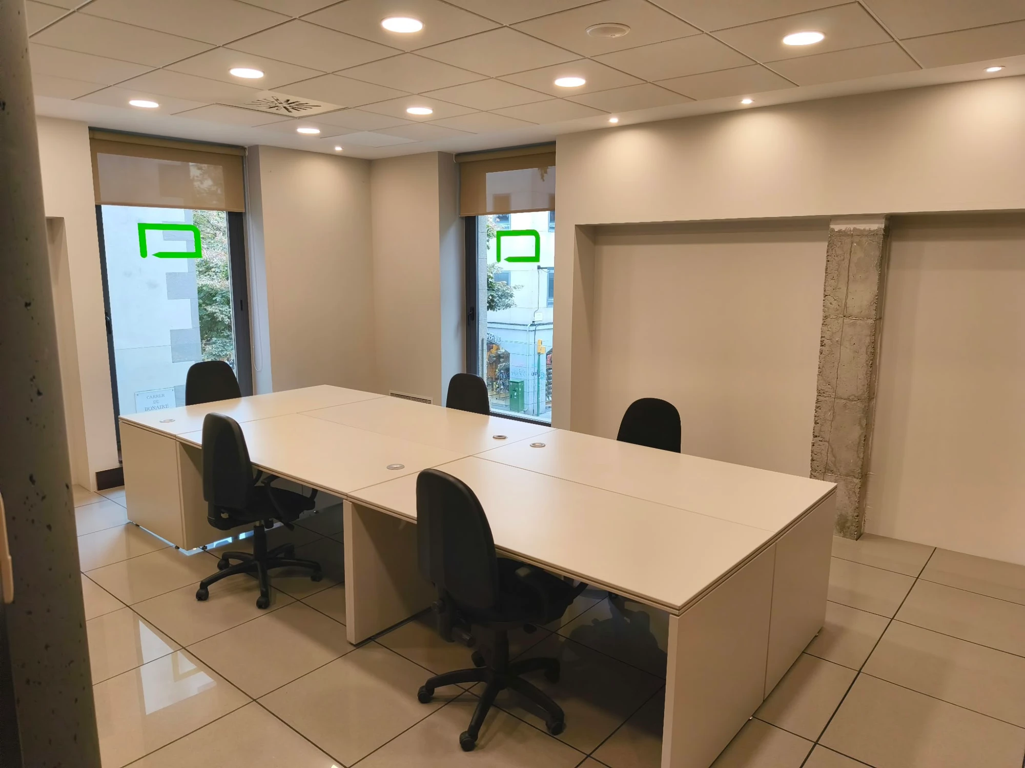 Àtic La Riera, Bureau privatif 6 postes, Mataró