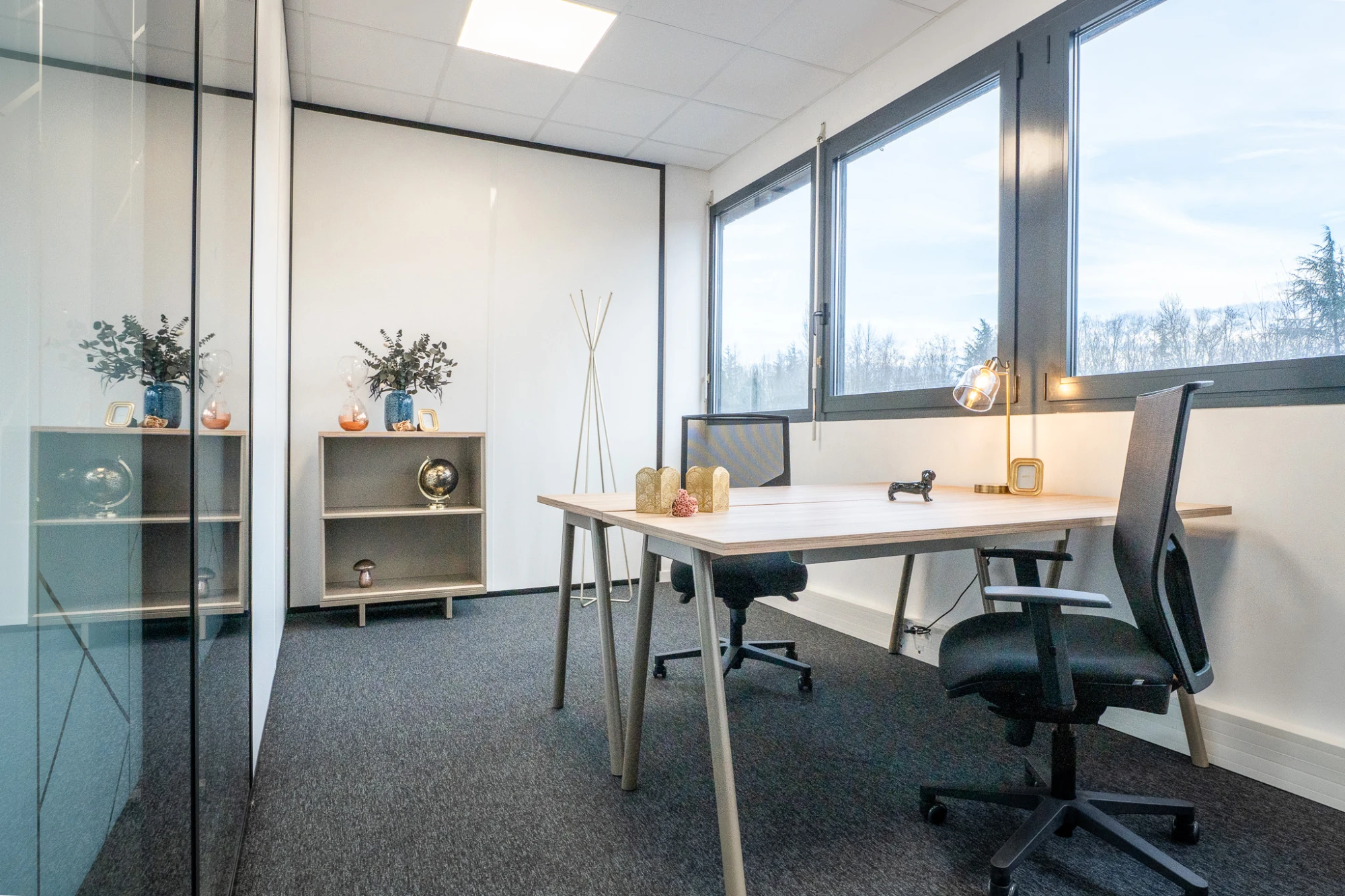 B'CoWorker Saint-Priest, Bureau privatif 2 postes, Saint-Priest