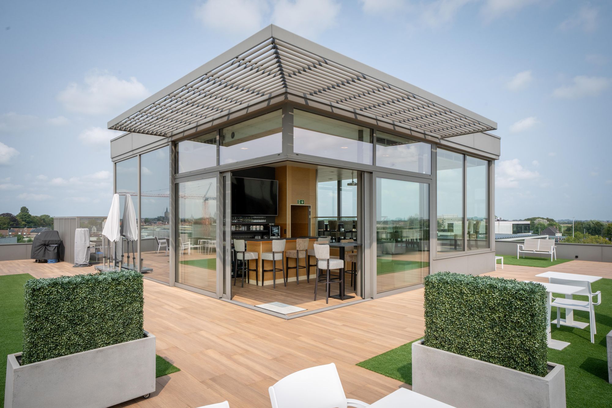 B-Tope, Terrace and outdoor space, Poperinge