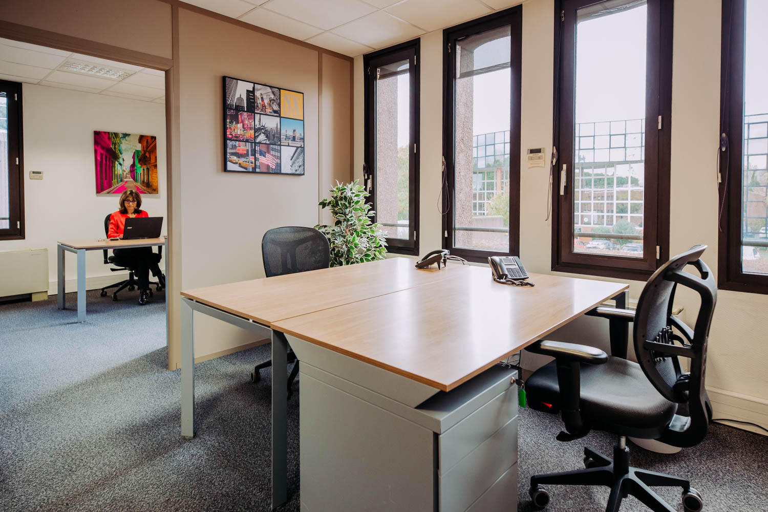 Buropôle Services, Bureau 3 postes, Labège