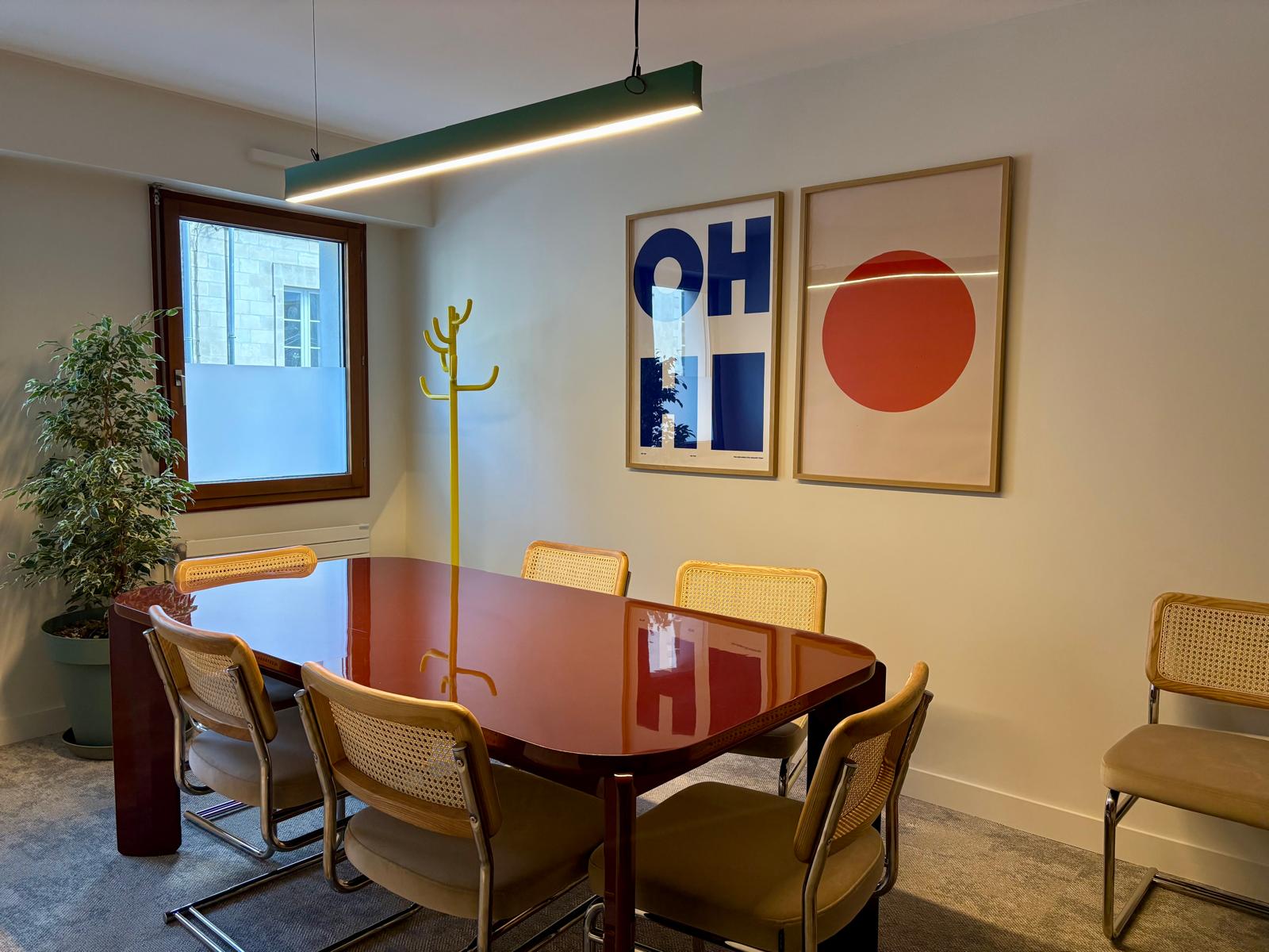 Le Bureau Jaune, Besprechungsraum für 5 Personen, Nantes