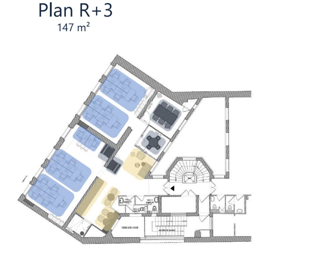 YouFirst 21 Auber , Bureau opéré R+3 - 22 postes, Paris 9e
