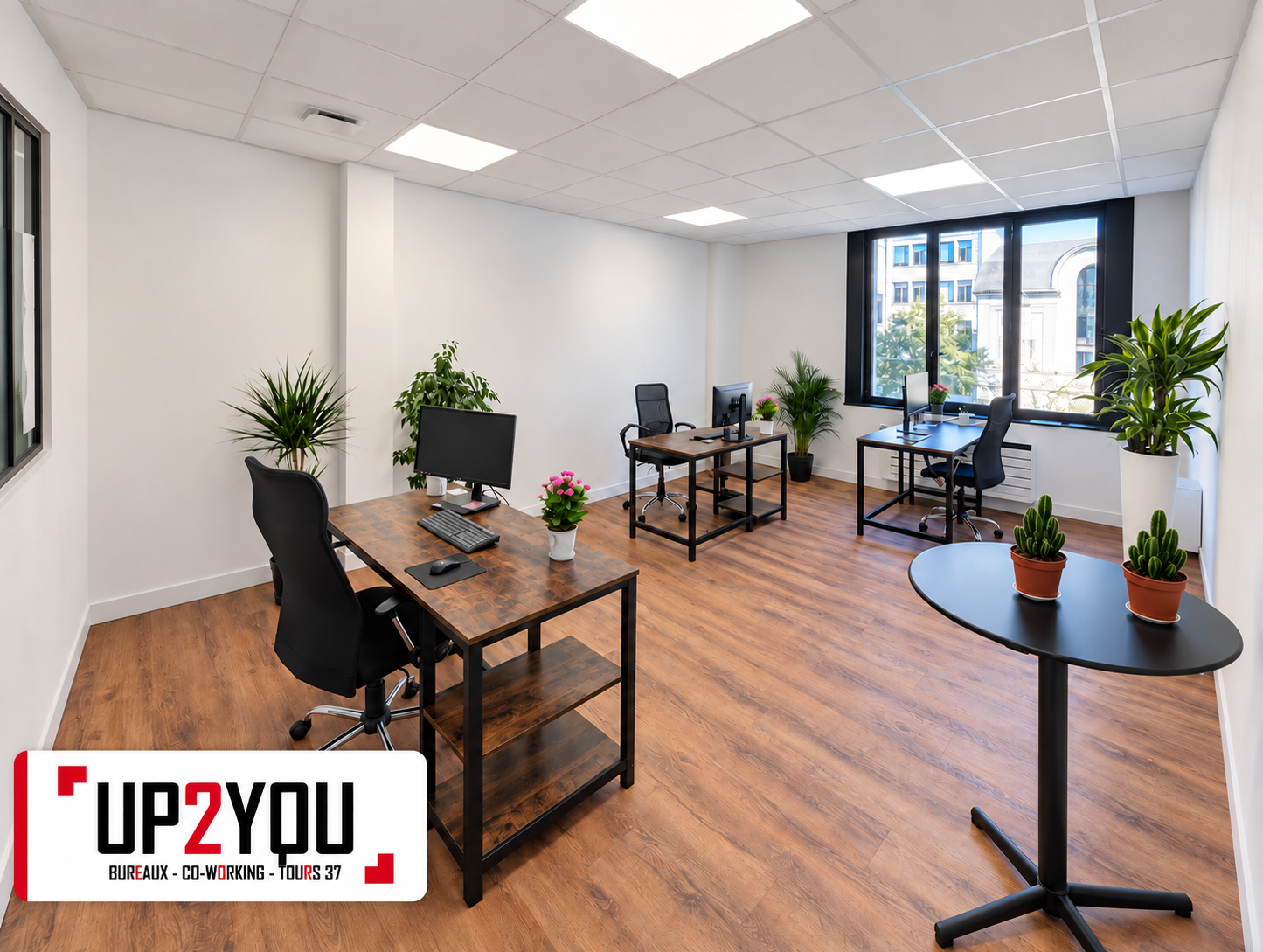 Up2You Tours, Bureau privatif 4-5 postes, Tours