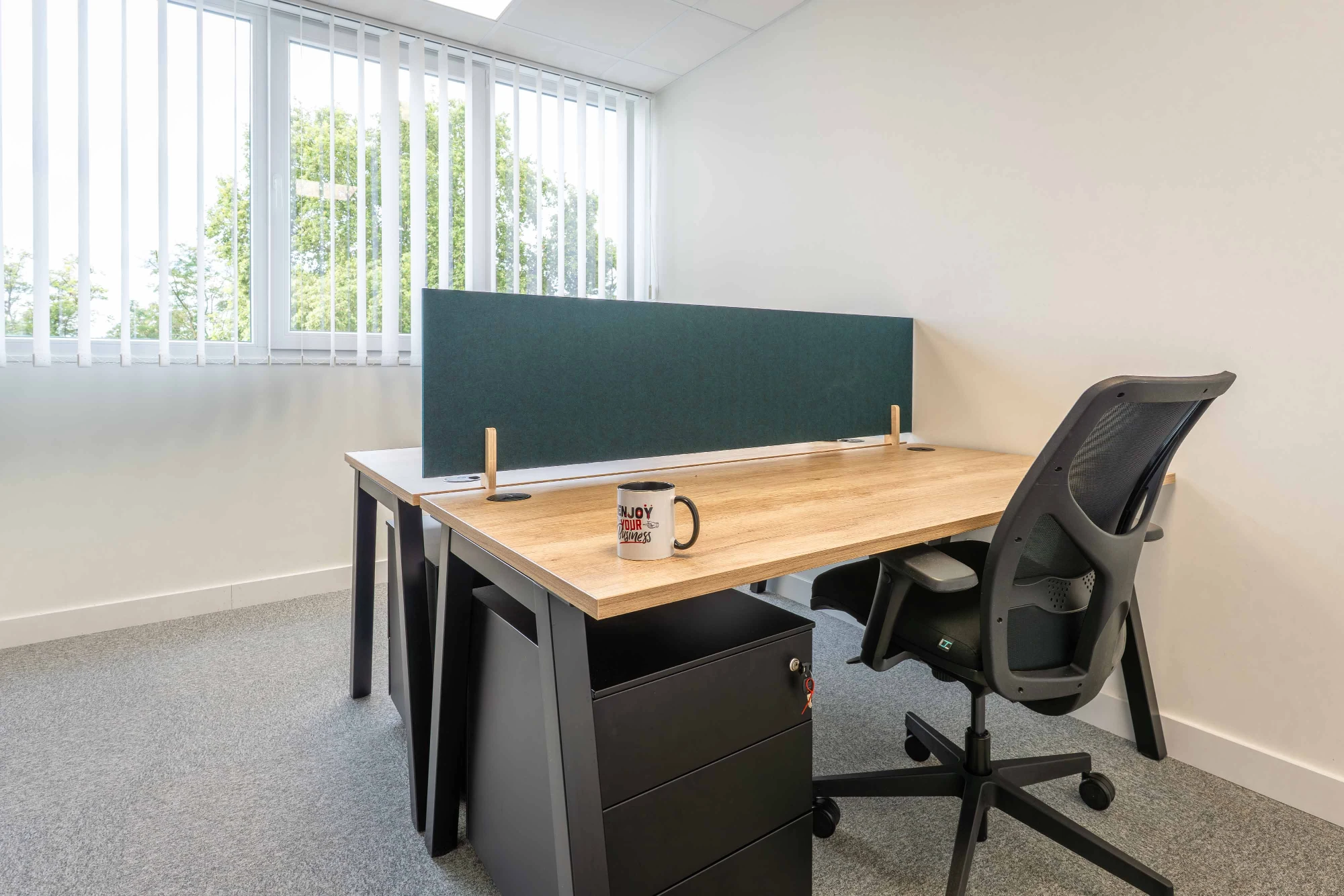 Buro Club Mundolsheim, Bureau privé - 2 personnes, Mundolsheim