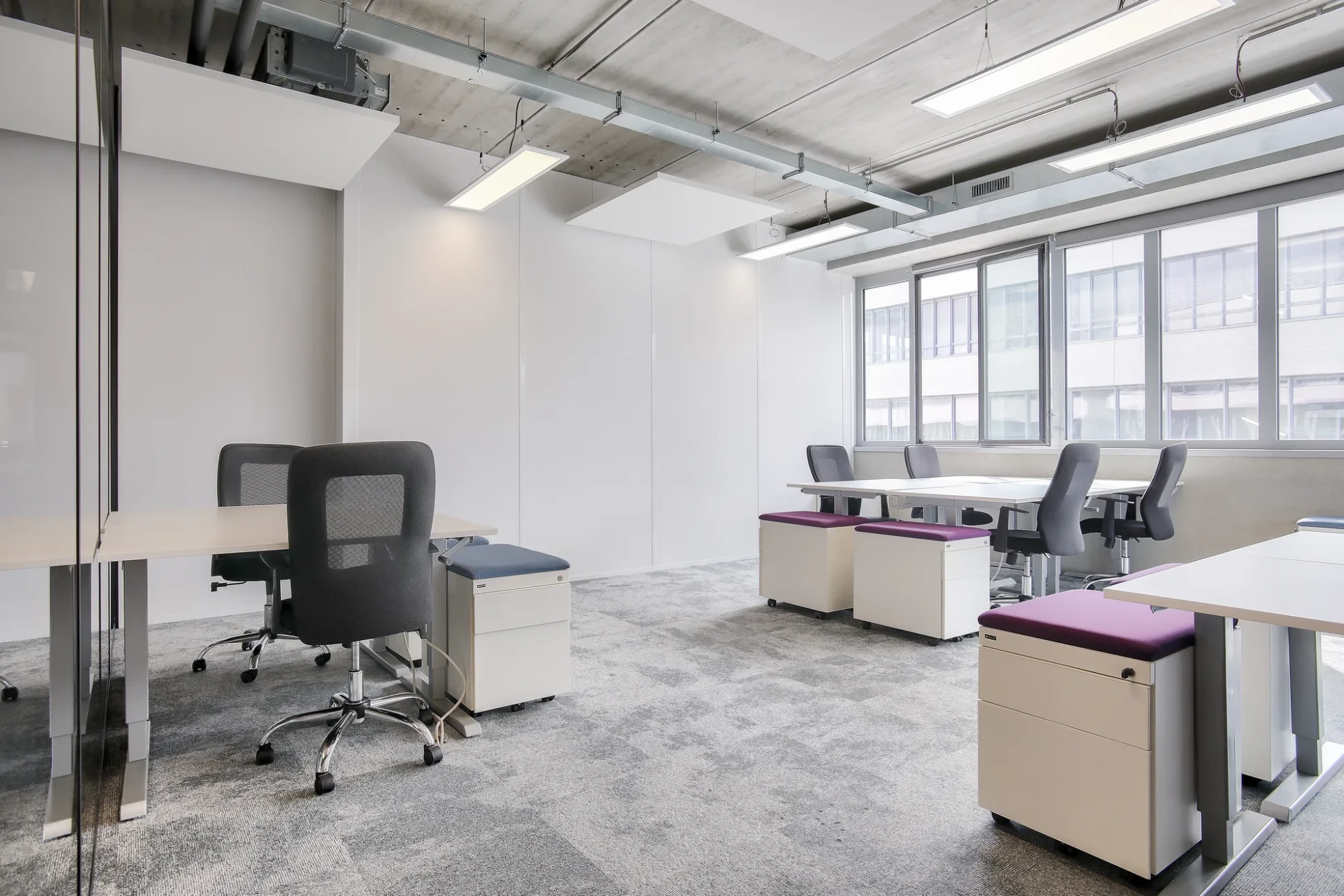 Hiptown Euratech, Bureau privé 6 postes, Lille