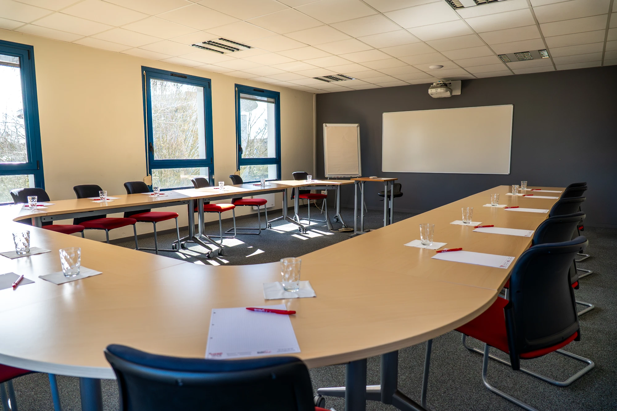 Buro Club Le Mans, Training room for 16 people, Le Mans