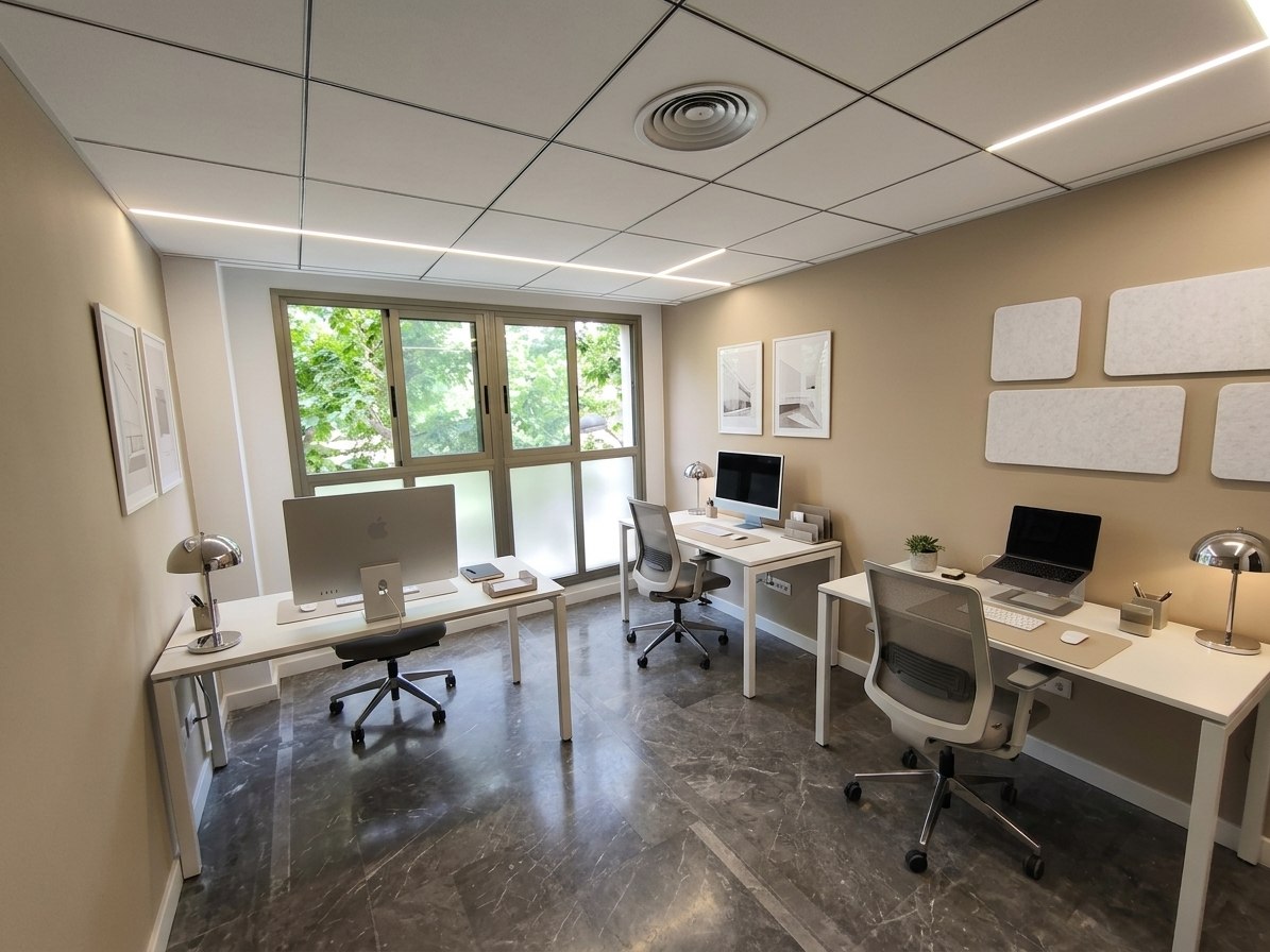 Business Rooms Campanar, Private office, 3 desks, Valencia