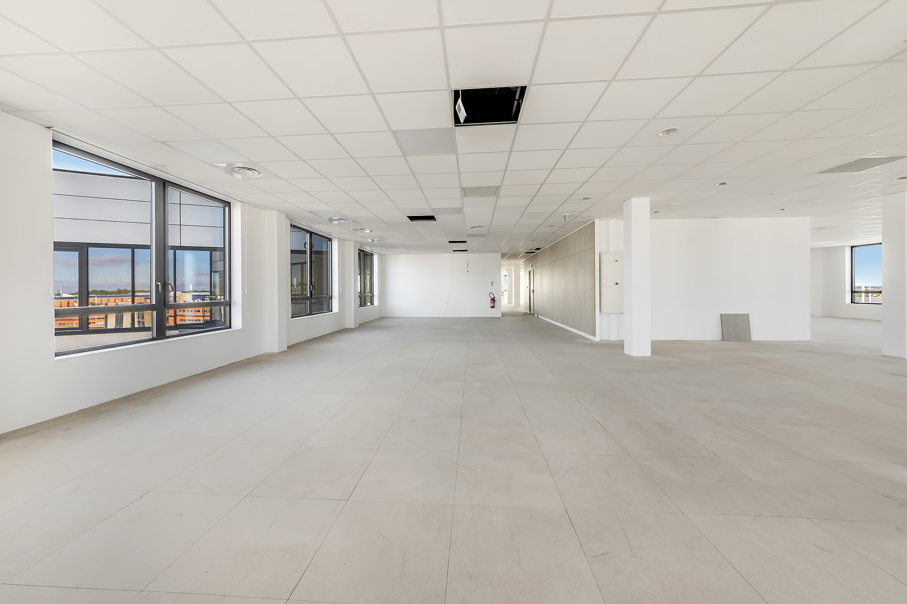 Champs Blancs, Open-plan office, Cesson-Sévigné