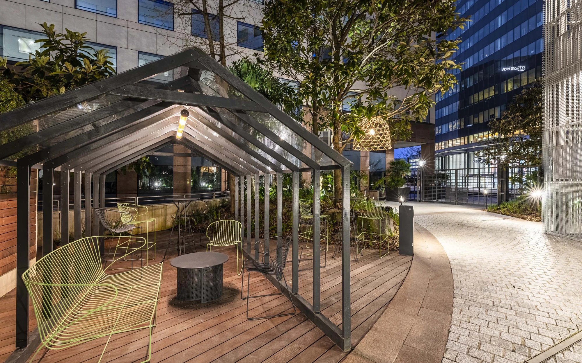 Colisée Gardens, Terrasse et espace extérieur, Courbevoie