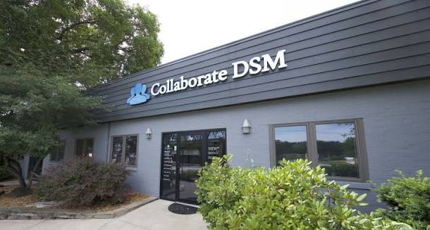 Collaborate DSM, Building facade, Des Moines, IA