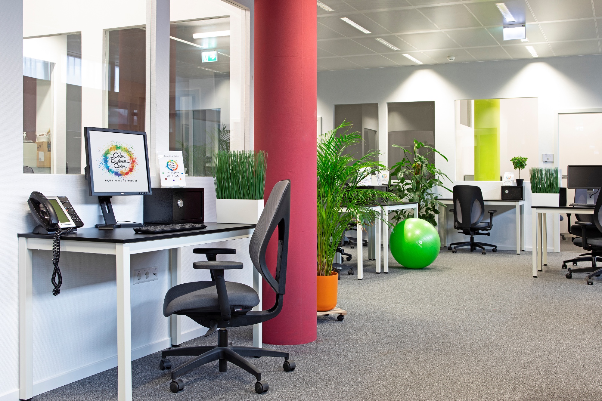 Colors Business Center - Puits Romain - Bertrange, Großraumbüro, Bertrange