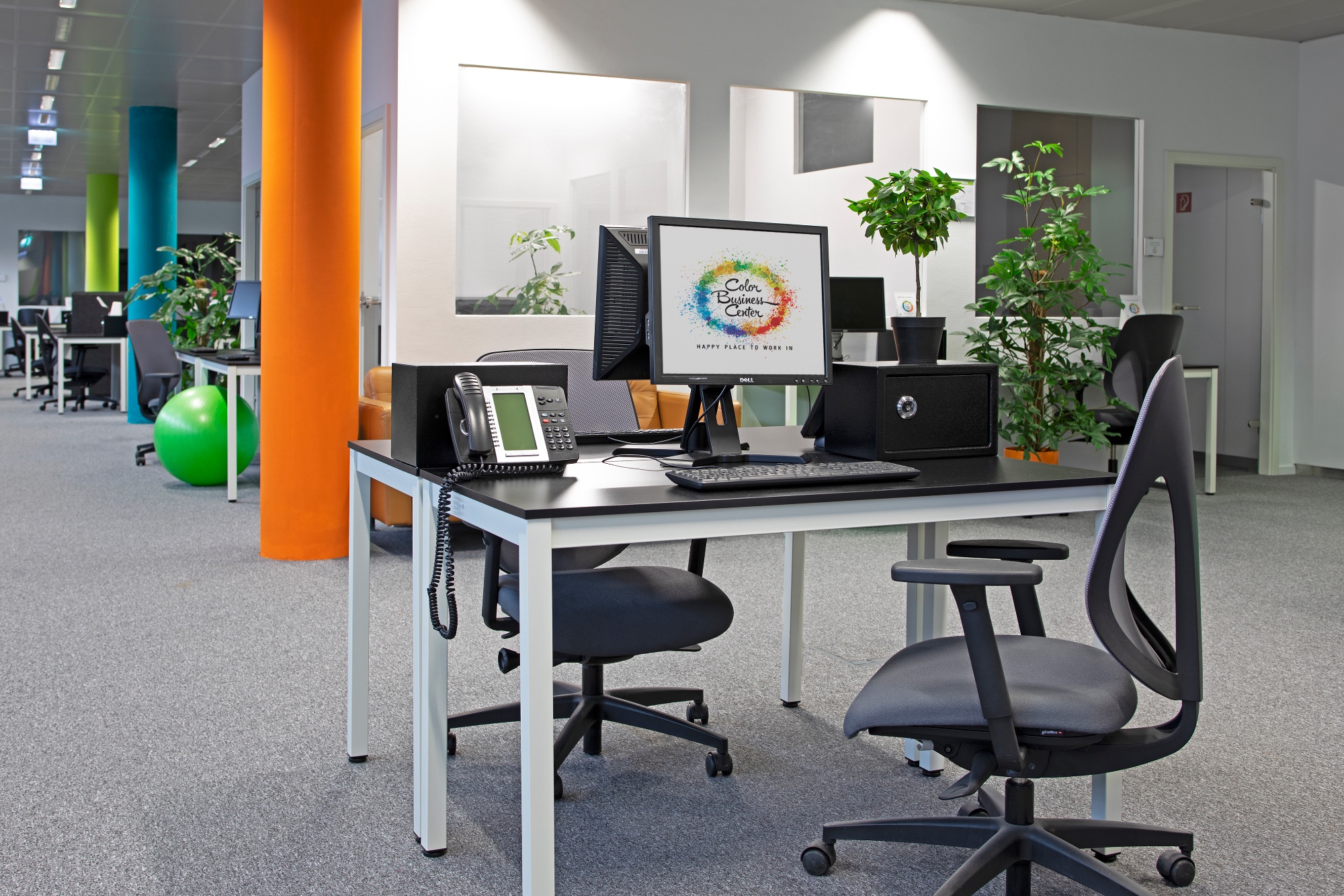 Colors Business Center - Puits Romain - Bertrange, Großraumbüro, Bertrange