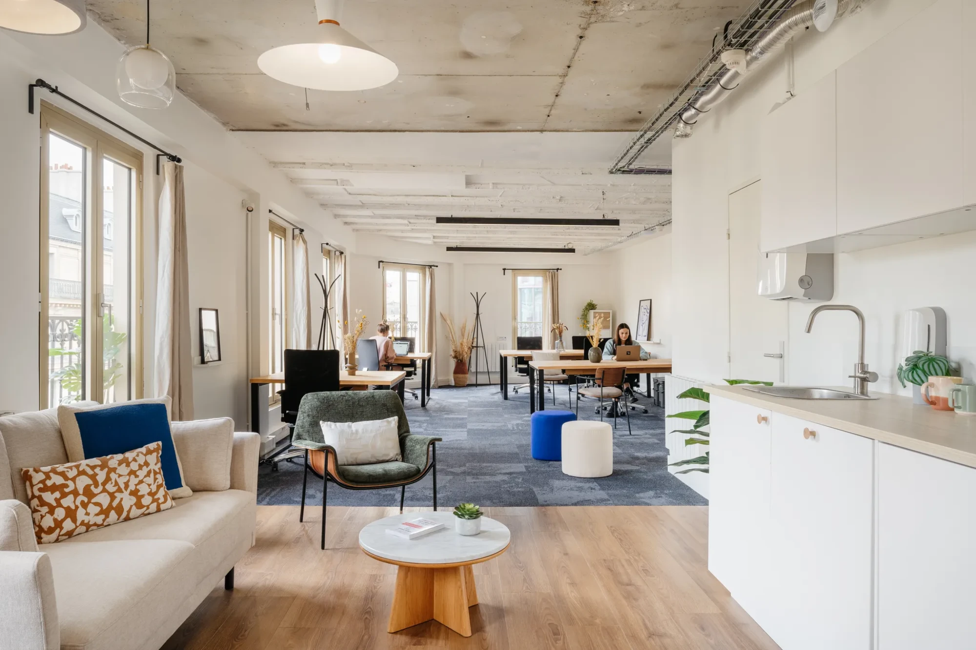 Come And Work Le Lorette, Open-plan office, Paris 9e