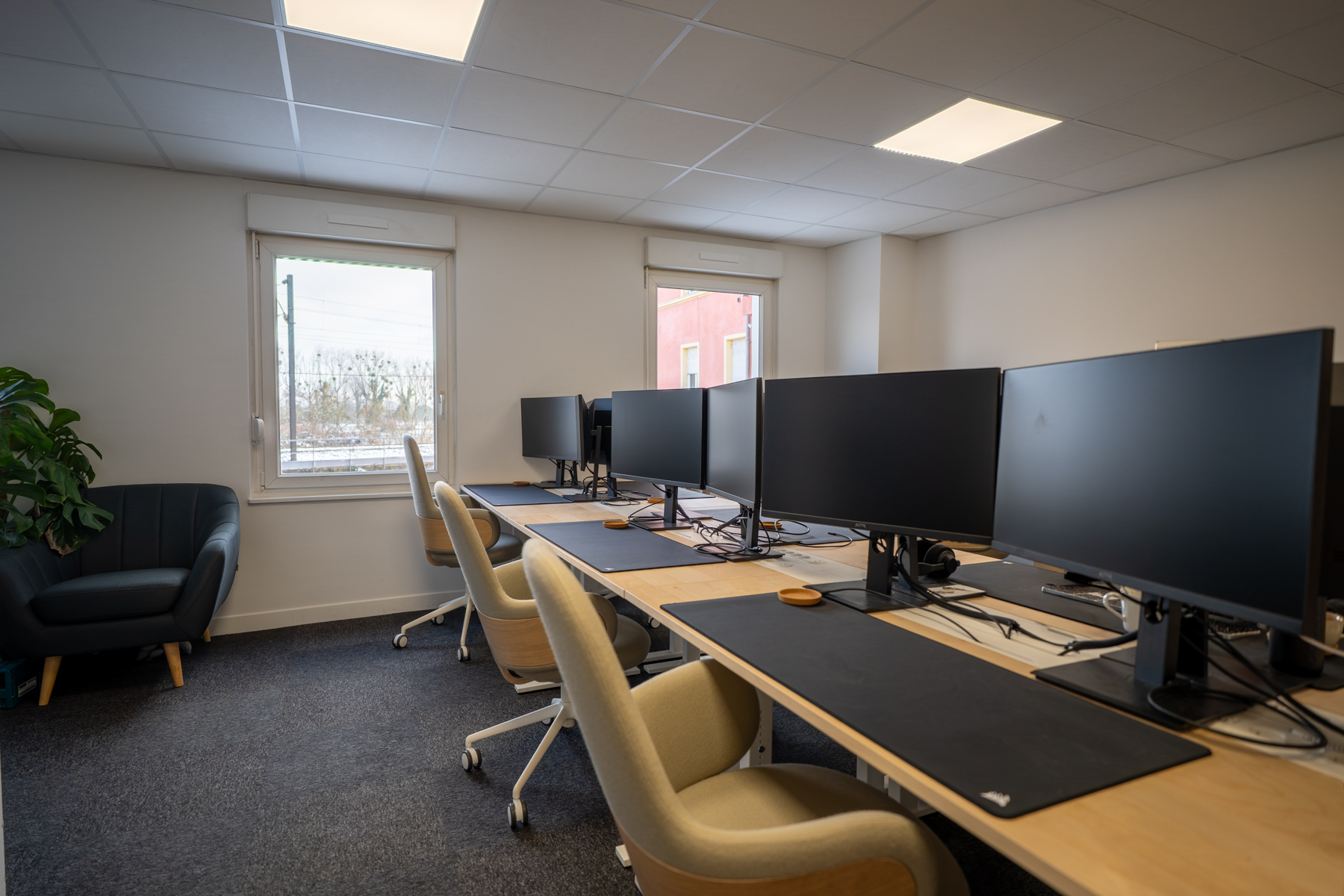 Le Coworking by Neodelta, Bureau privatif 4 postes, Longeville les Metz