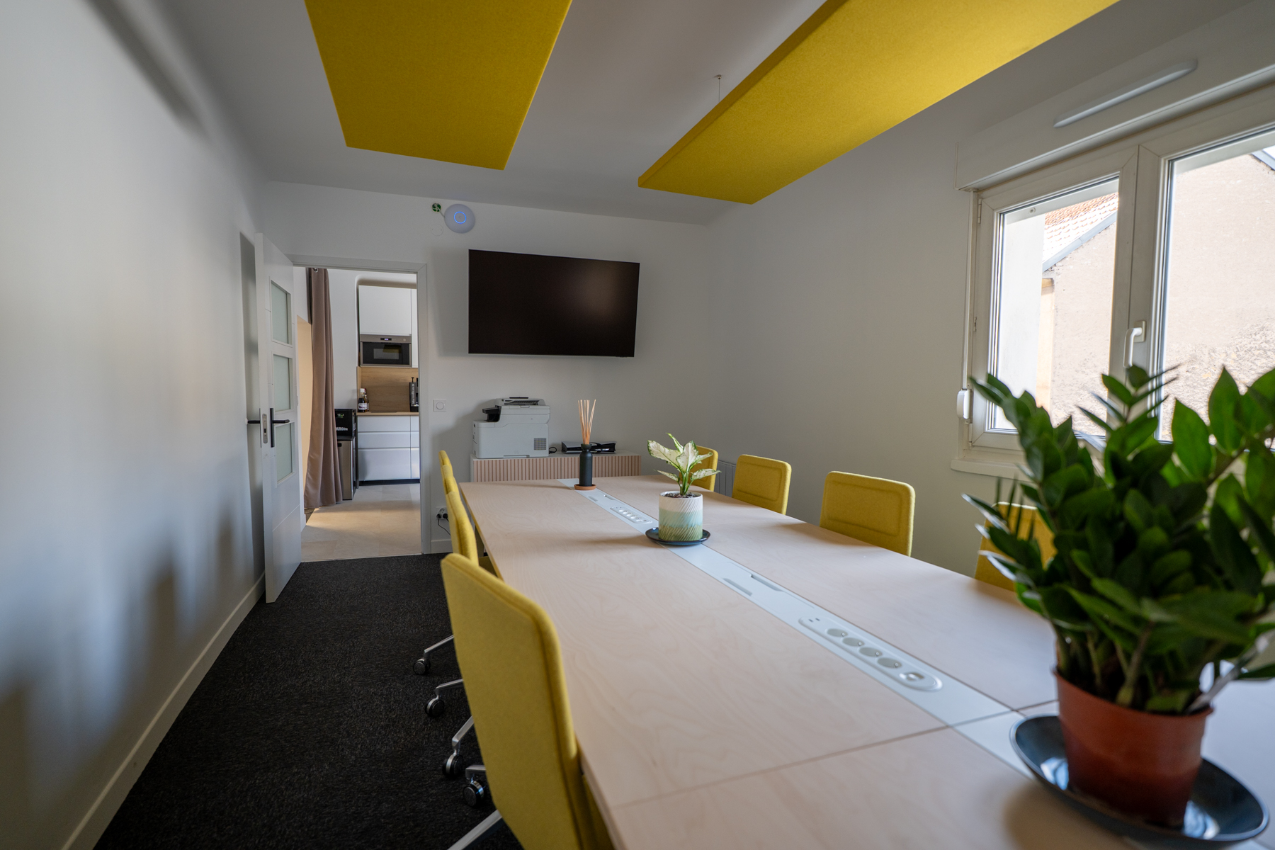 Le Coworking by Neodelta, Salle de réunion 8 personnes, Longeville les Metz