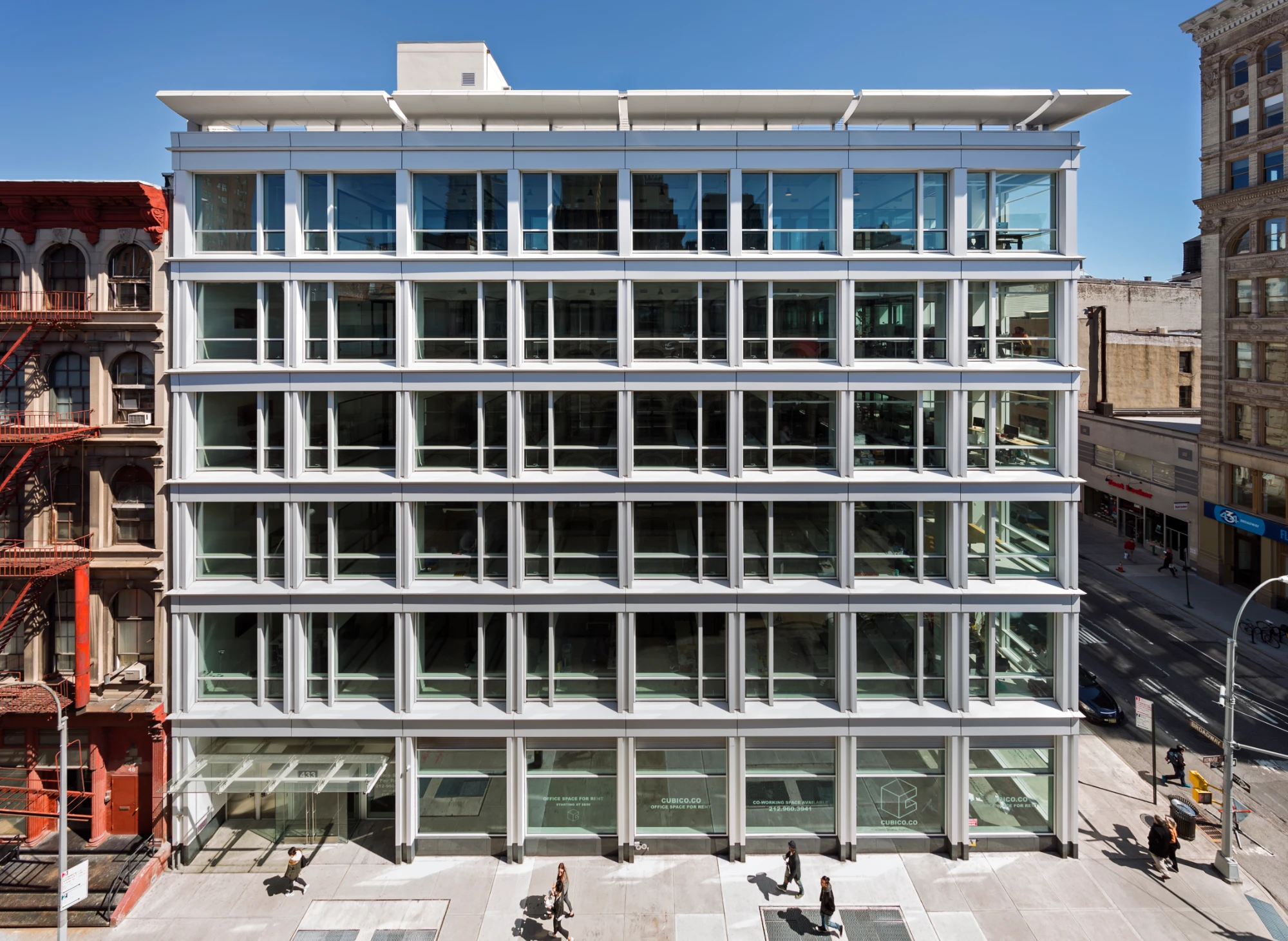 Cubico SoHo, Building facade, New York, NY