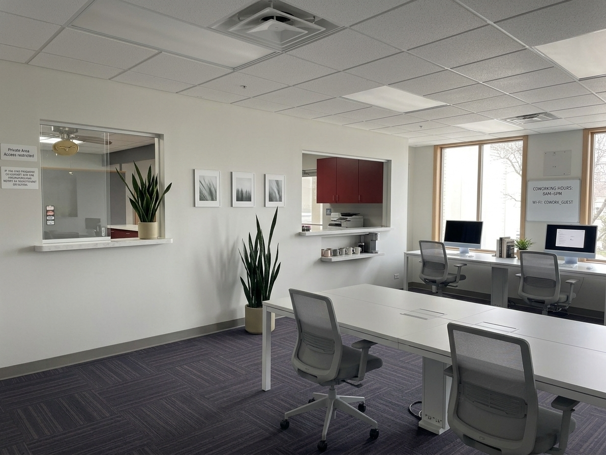 Illinois Offices - Rollins Professional Building, Dedicated desk, Round Lake Beach