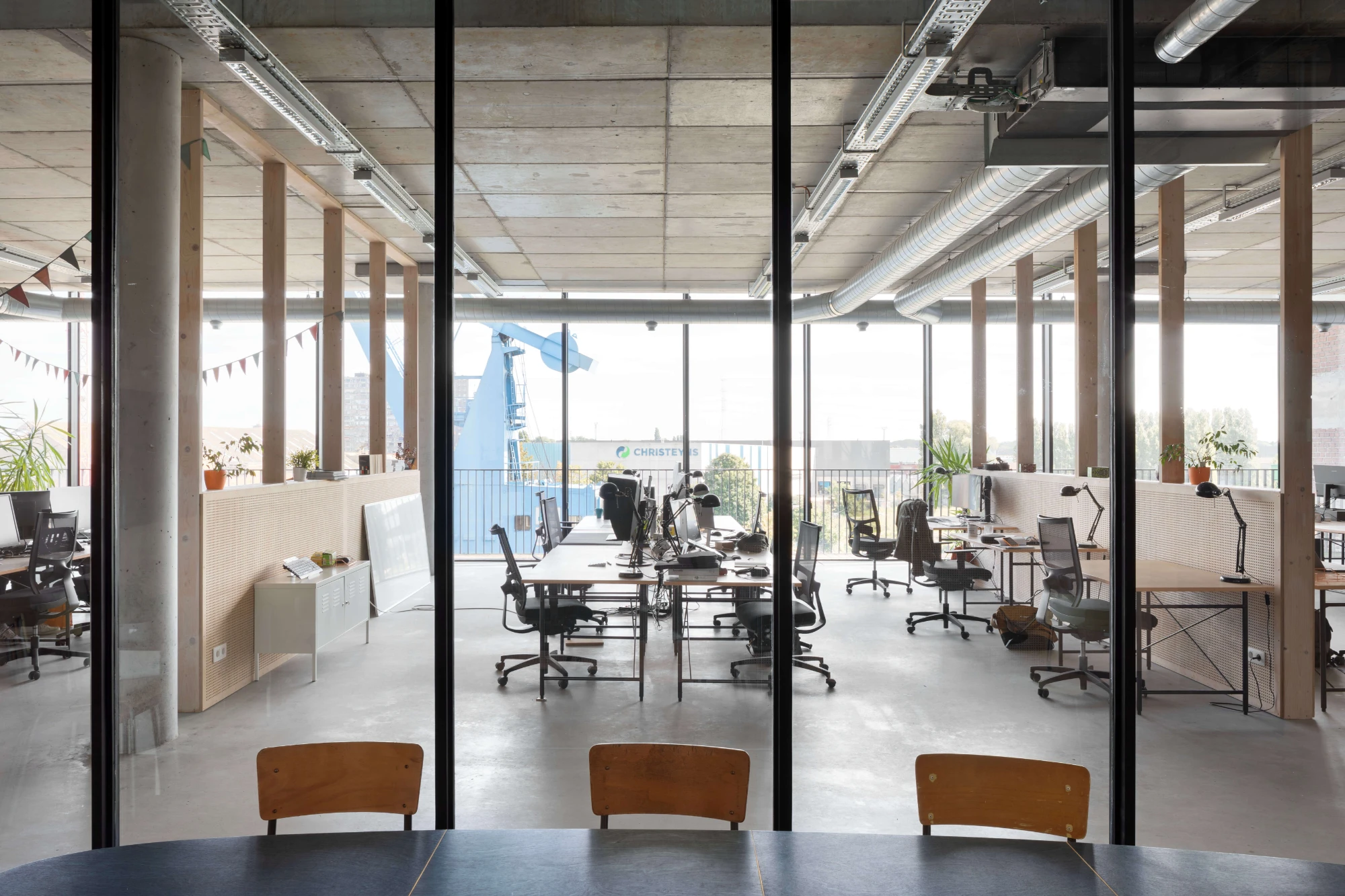Dokwerkers, Open-plan office, Ghent