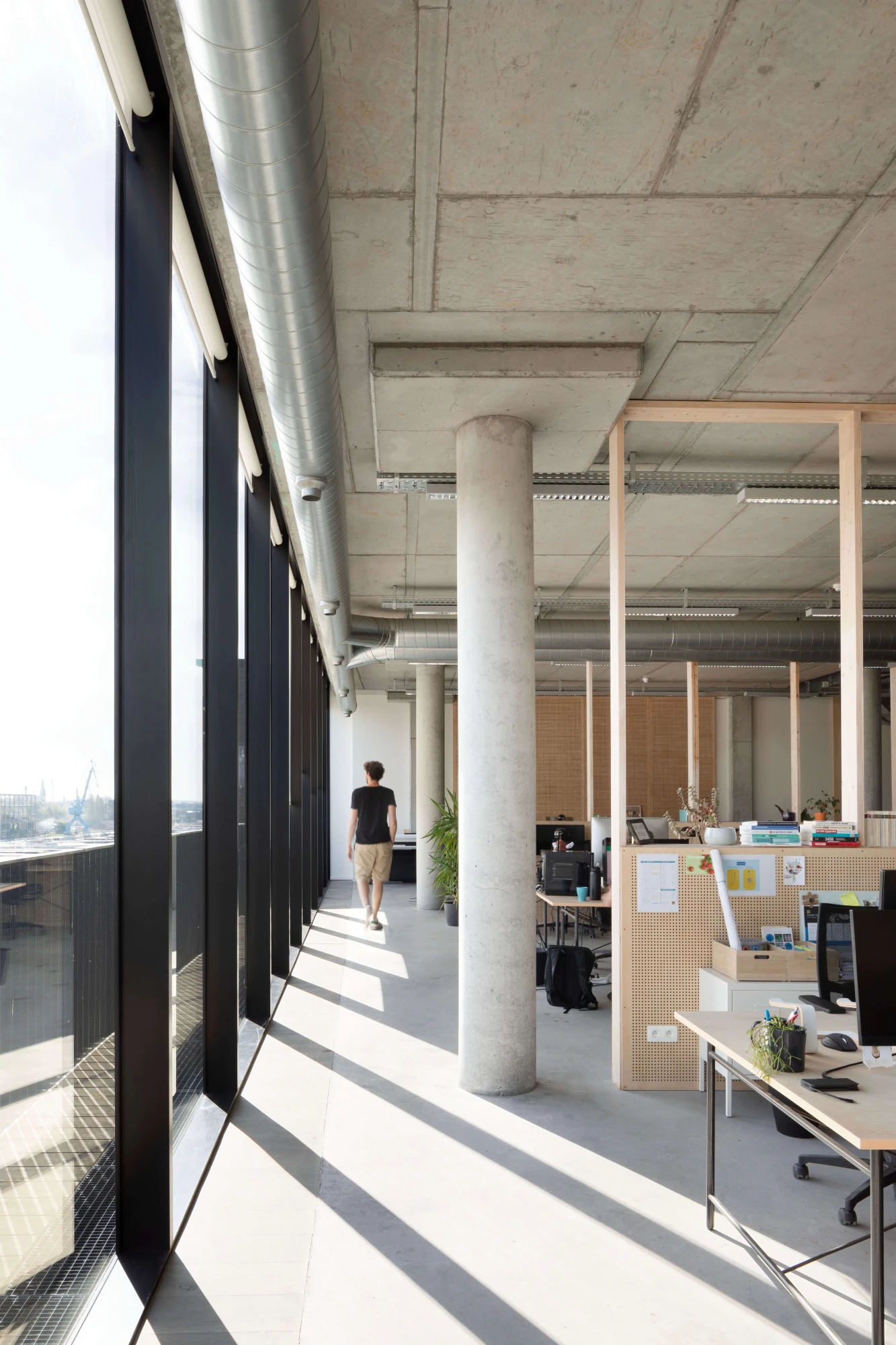 Dokwerkers, Open-plan office, Ghent