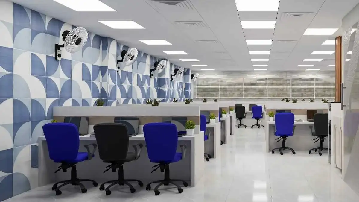 Dynamic Space, Open-plan office, New Delhi