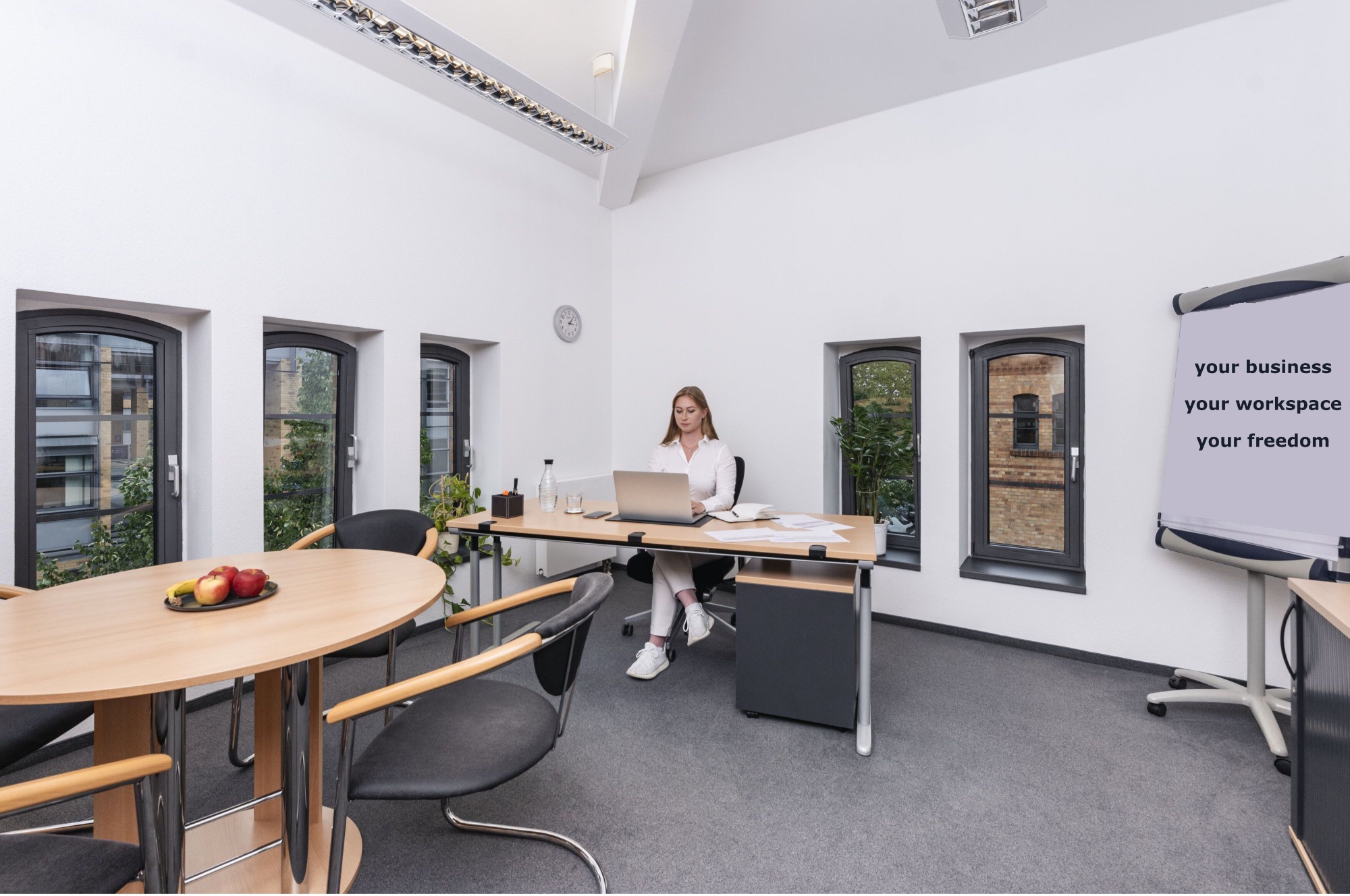 ecos work spaces Potsdam, Private office, 1 desk, Potsdam