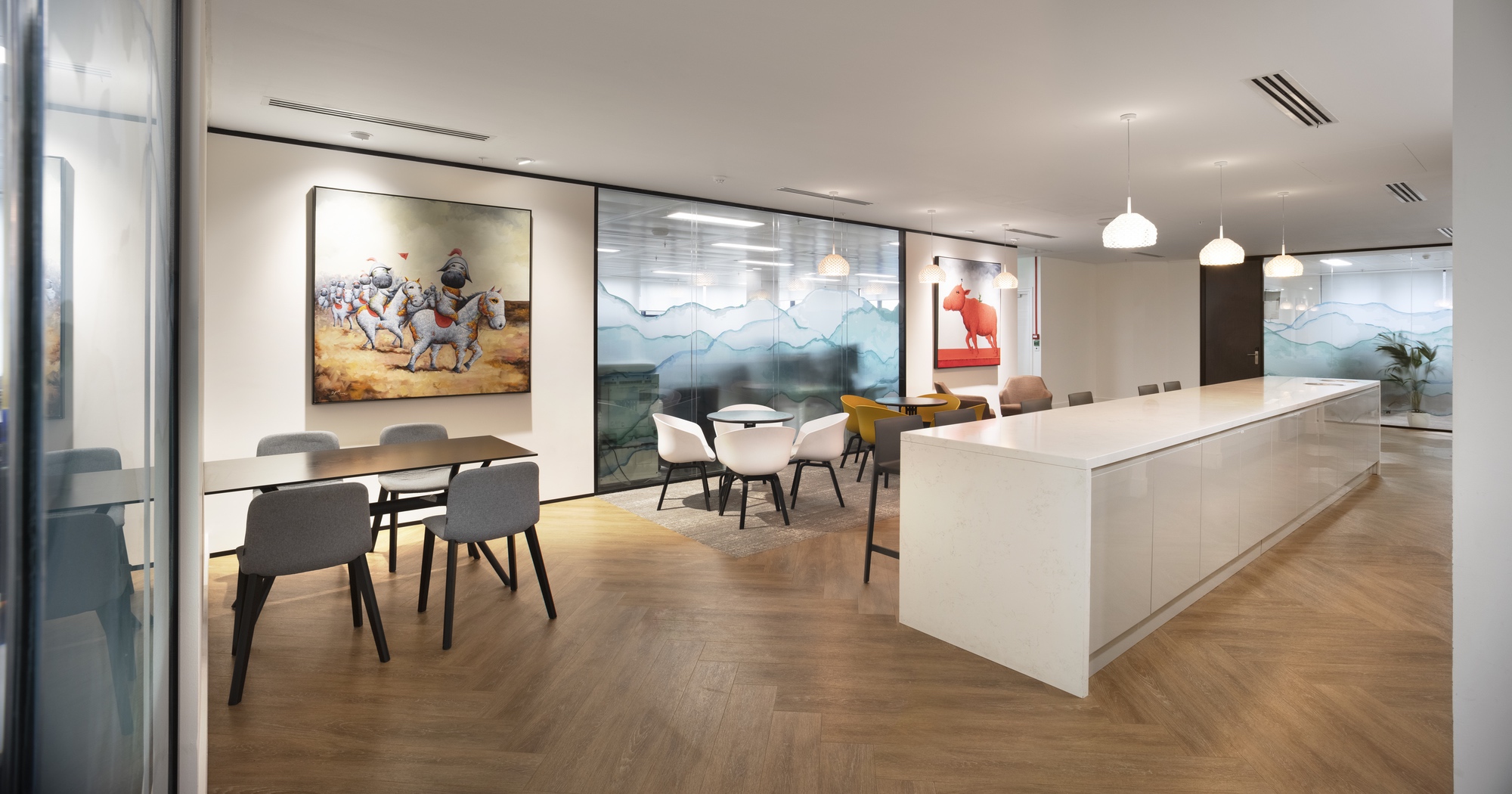 Halkin - 10 Lower Thames Street, Cafeteria, London