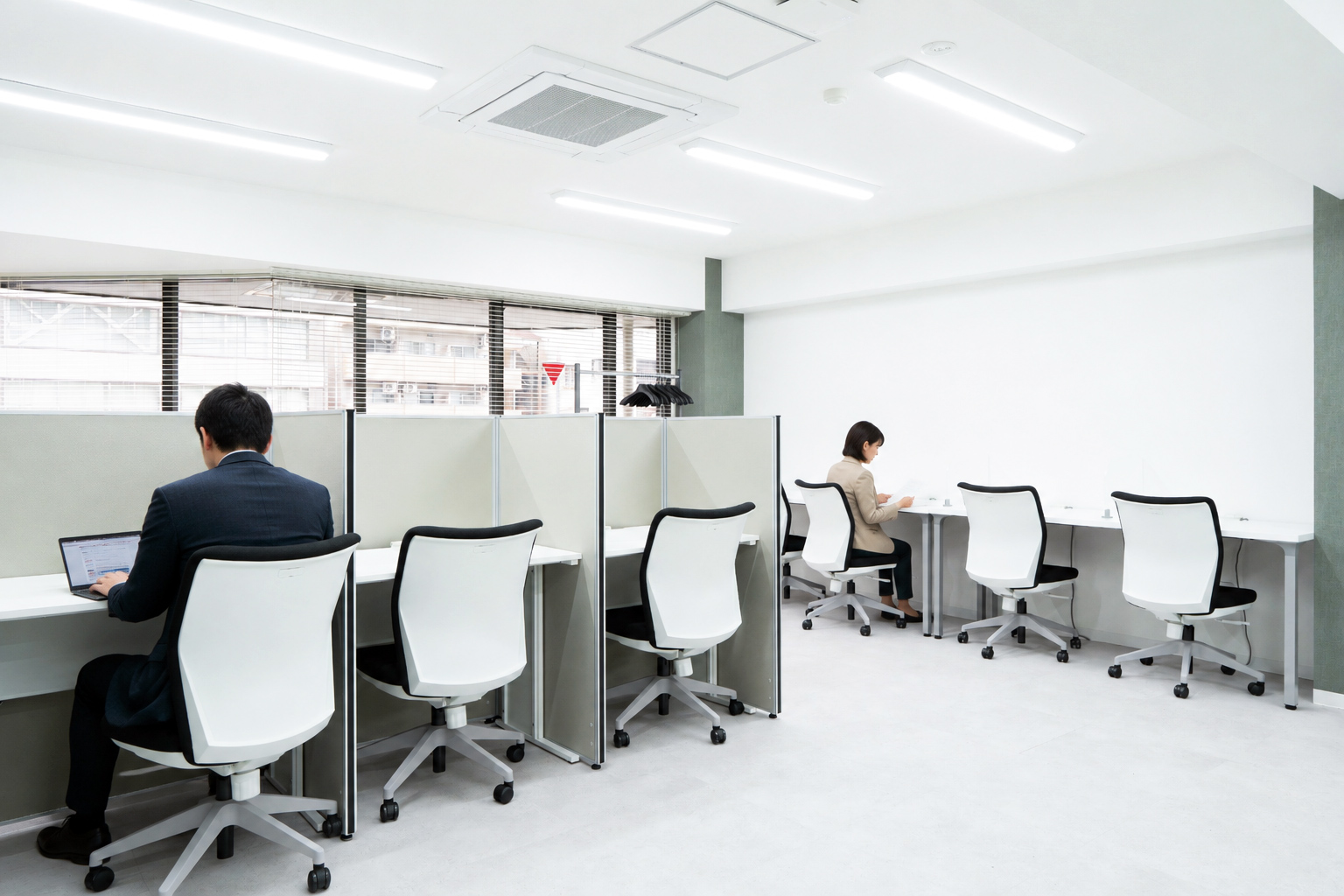 Hamamatsucyo Entre salon, Open-plan office, Tokyo