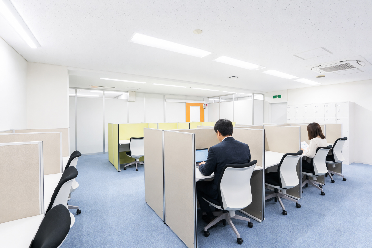 Hibiya Entre Salon, Open-plan office, Tokyo