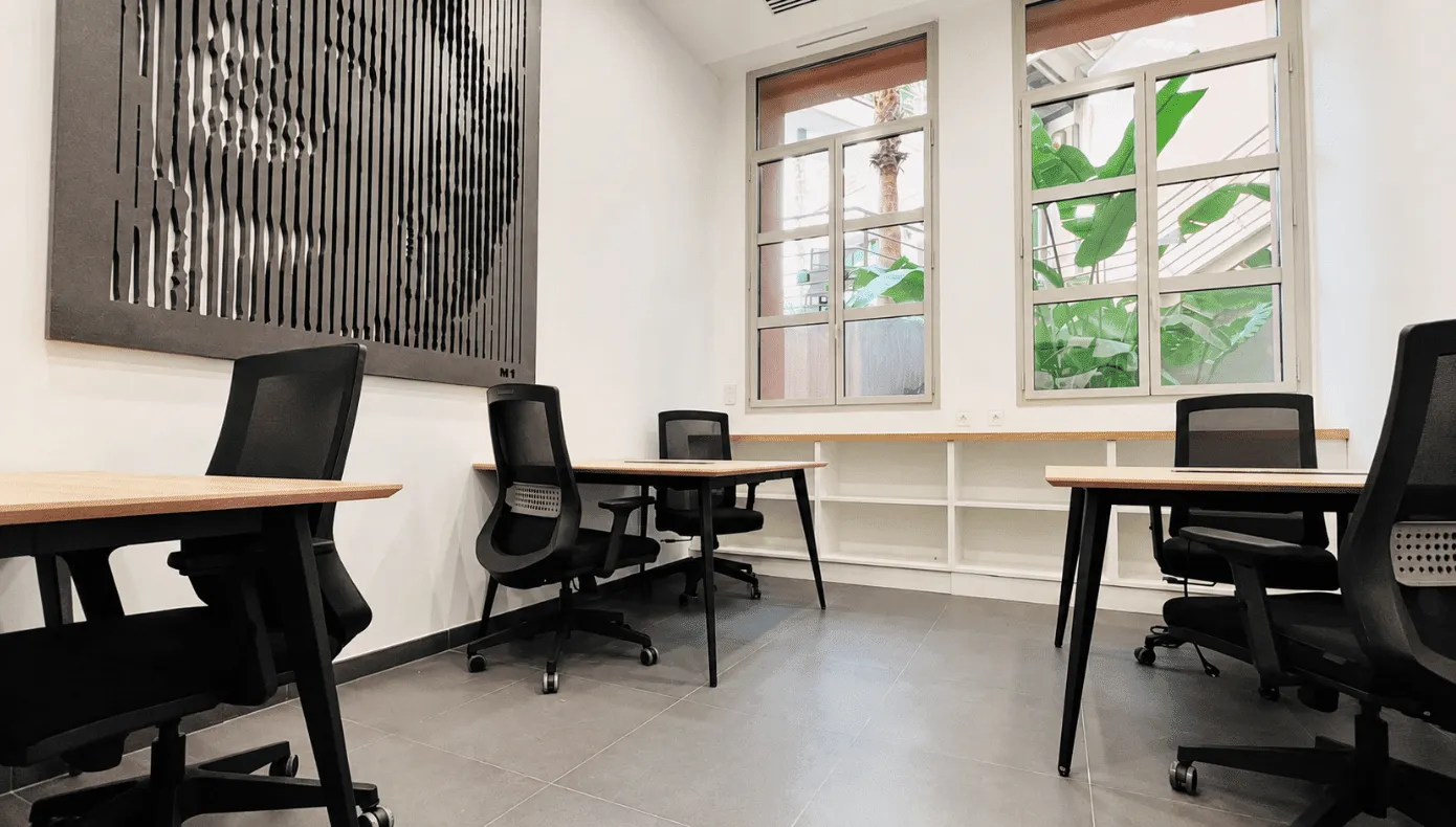 Hiptown Panier, Bureau privatif 5 postes, Marseille 2e