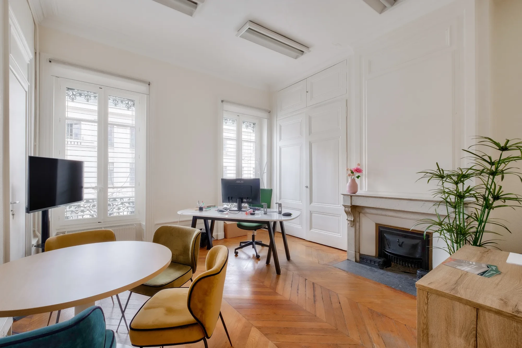 Hiptown Presqu’île Hôtel de Ville, Privatbüro mit 1 Arbeitsplatz, Lyon 1er