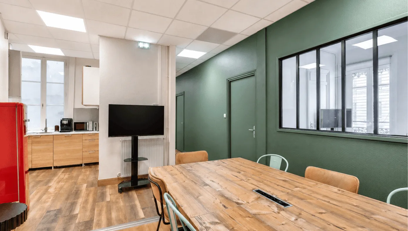 Hiptown Presqu’île Hôtel de Ville, Besprechungsraum für 6 Personen, Lyon 1er