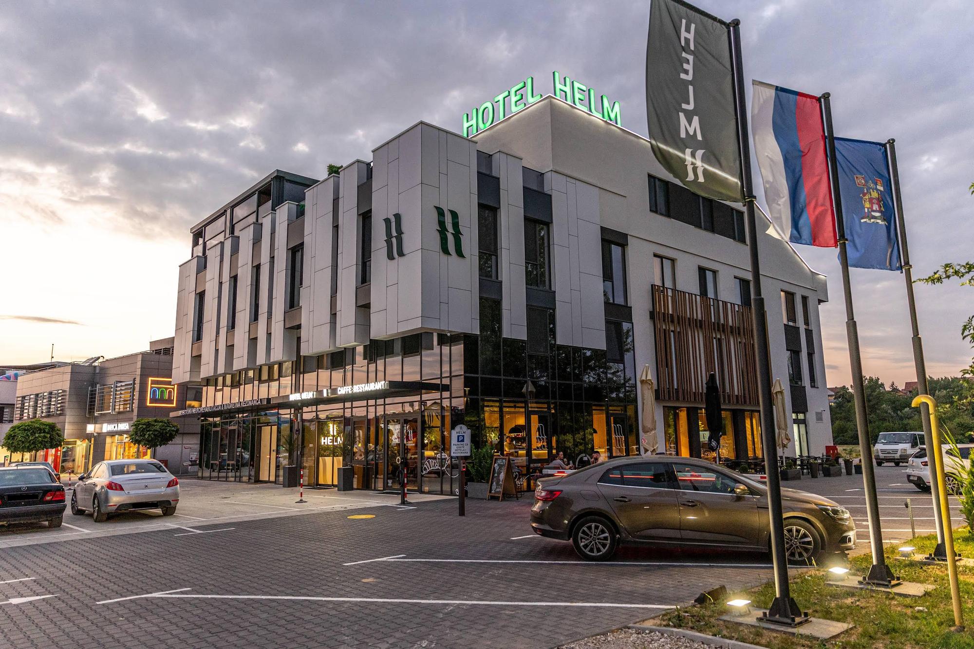 Hotel Helm, Building facade, Nis