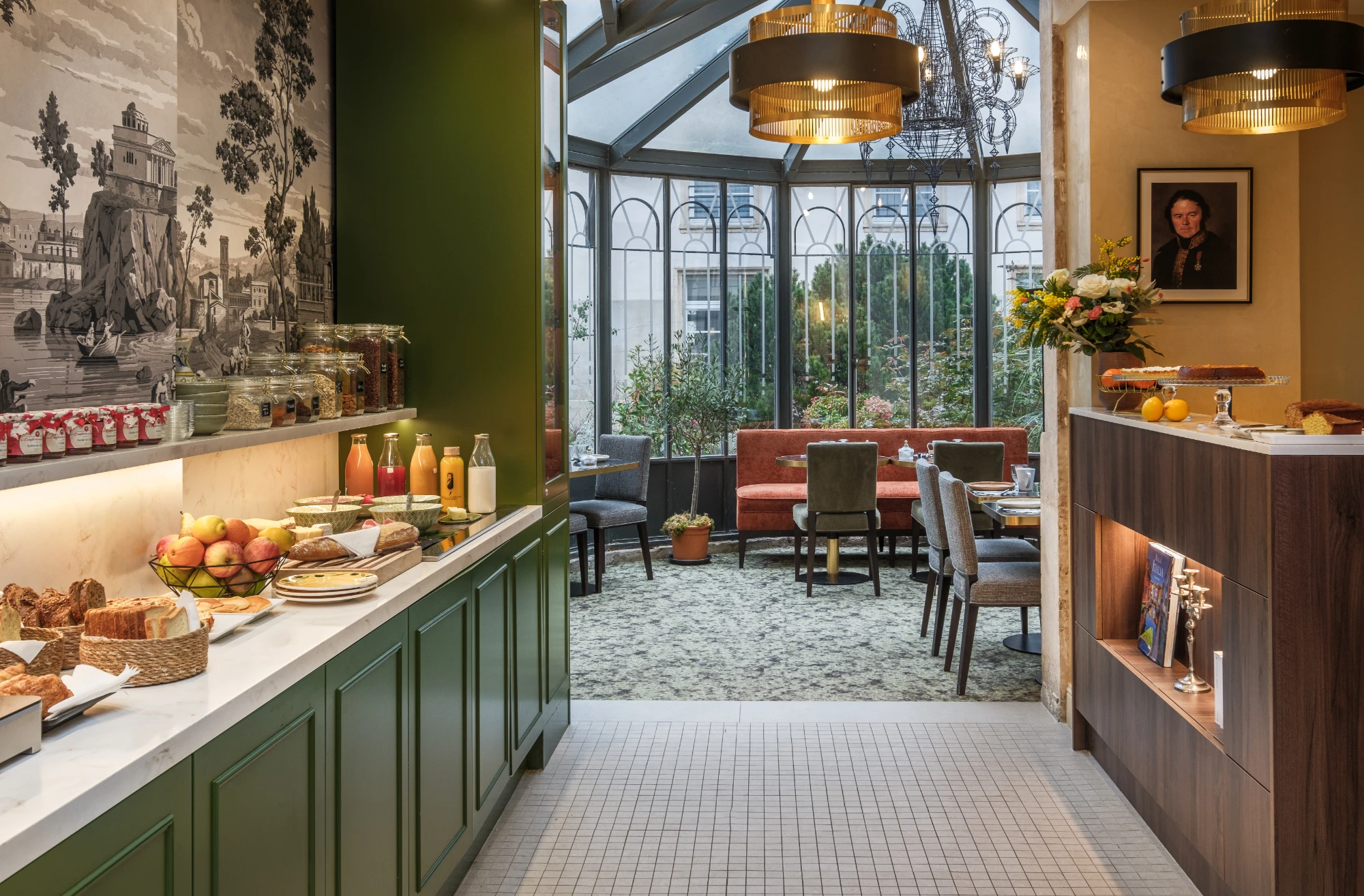 Hôtel Littéraire Stendhal, Cafeteria, Nancy