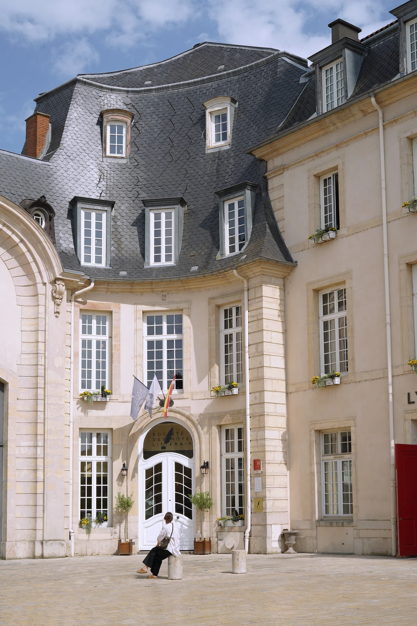 Hôtel Littéraire Stendhal, Building facade, Nancy