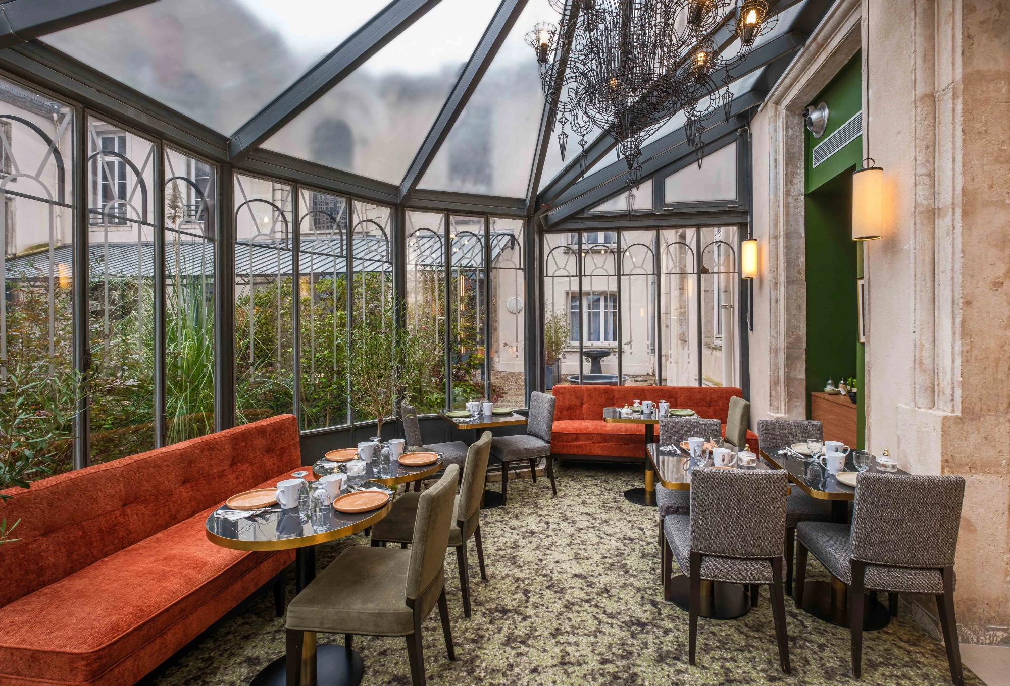 Hôtel Littéraire Stendhal, Cafeteria, Nancy