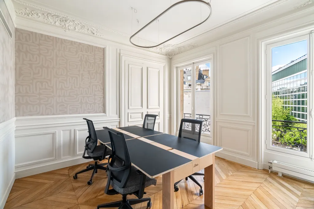 Joro 162 Haussmann, Private office, 4 desks, Paris 8e
