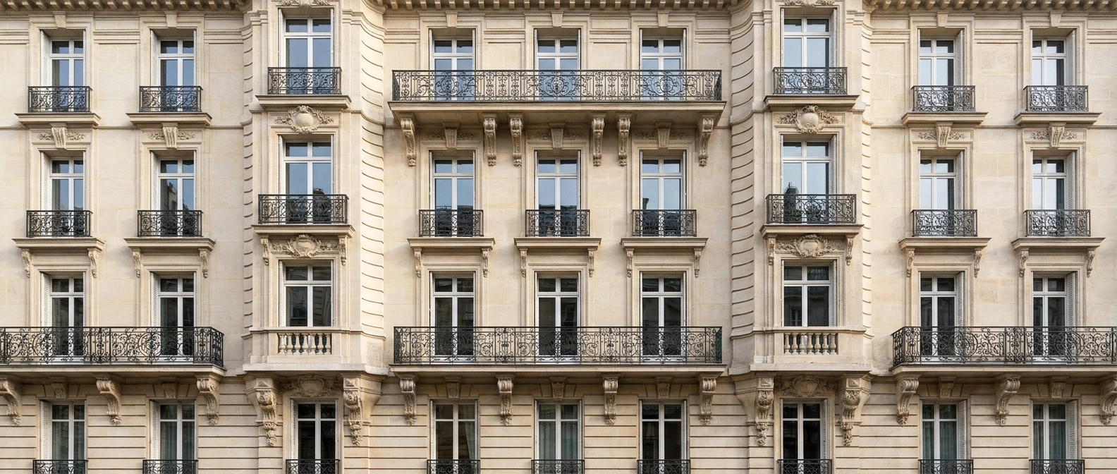 Joro 8 Boétie, Building facade, Paris 8e