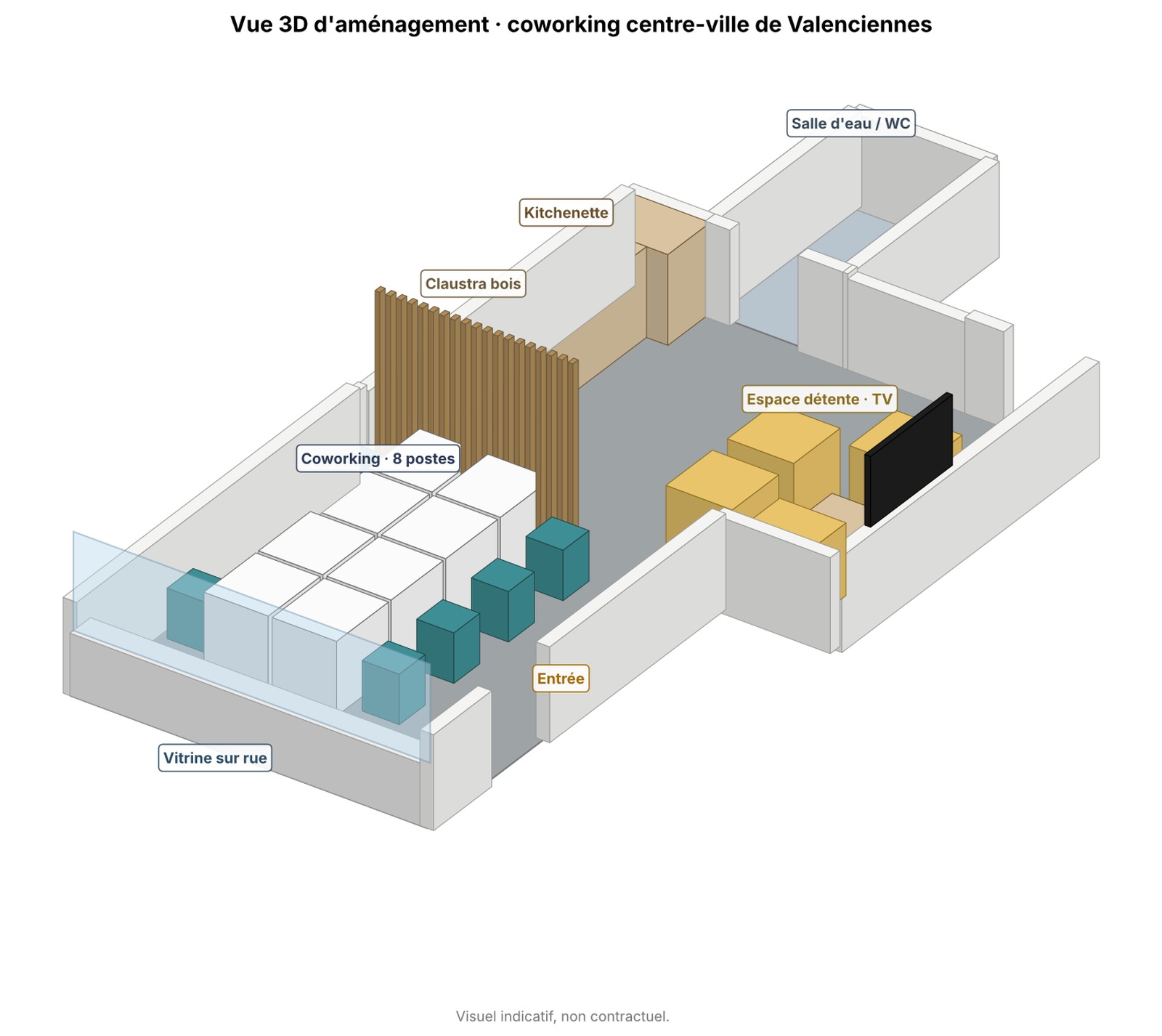 Khir Services Coworking – Centre-ville Valenciennes, Valenciennes, photo 4
