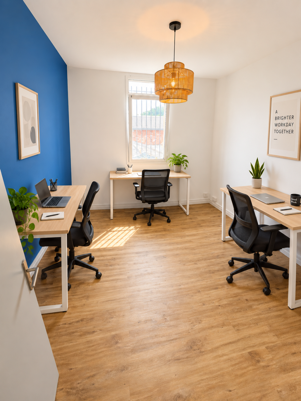 Maison Calvé, Private office, 3 desks, Bordeaux
