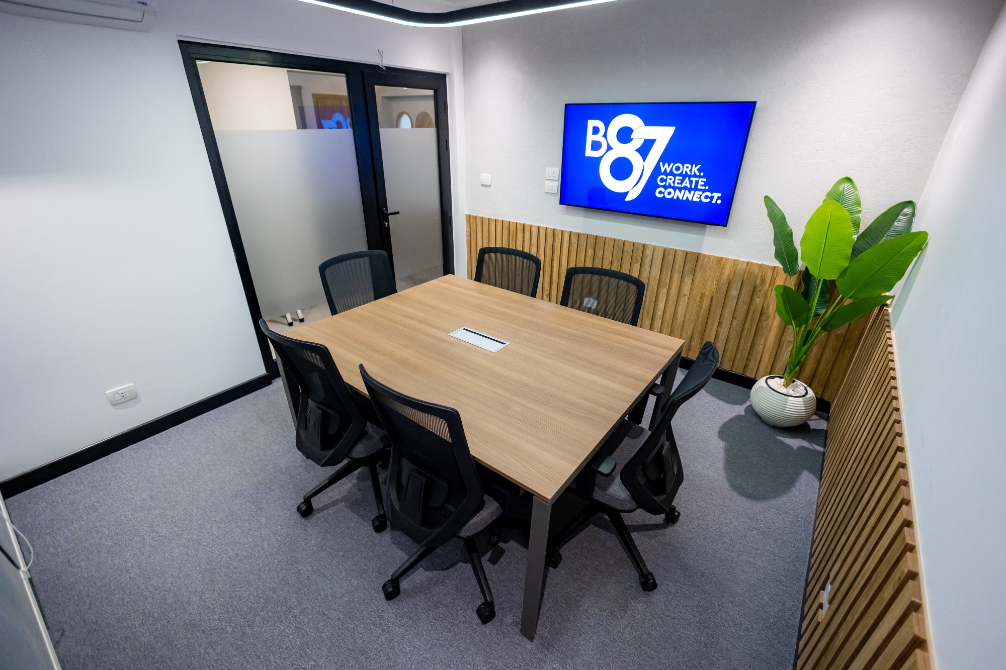 B87 Spaces، Meeting room 6 people، مدينة نصر
