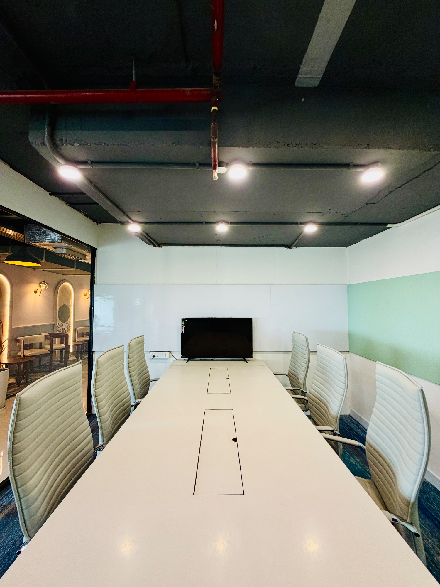 MileStone Coworking & Conference, Keshar Towers, 6 लोगों के लिए बैठक कक्ष, Gwalior