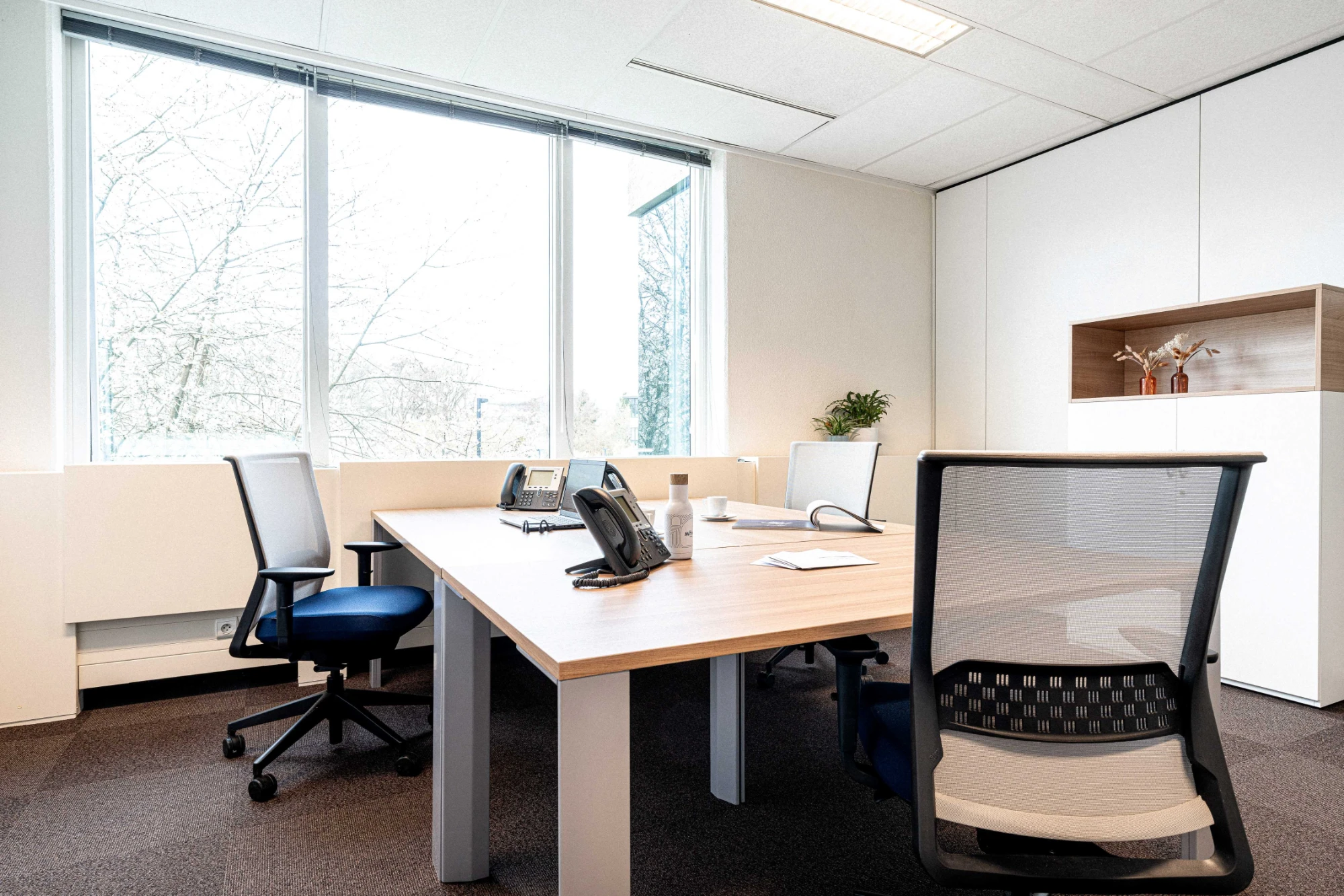 Mitwit Wavre Nord, Privékantoor met 4 werkplekken, Wavre