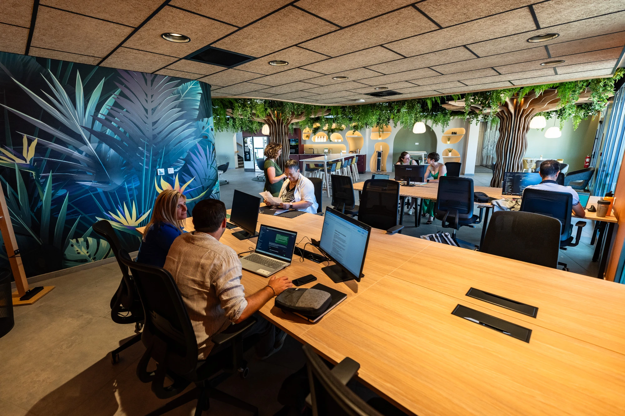 NIDOUEST, Open-plan office, Chauray