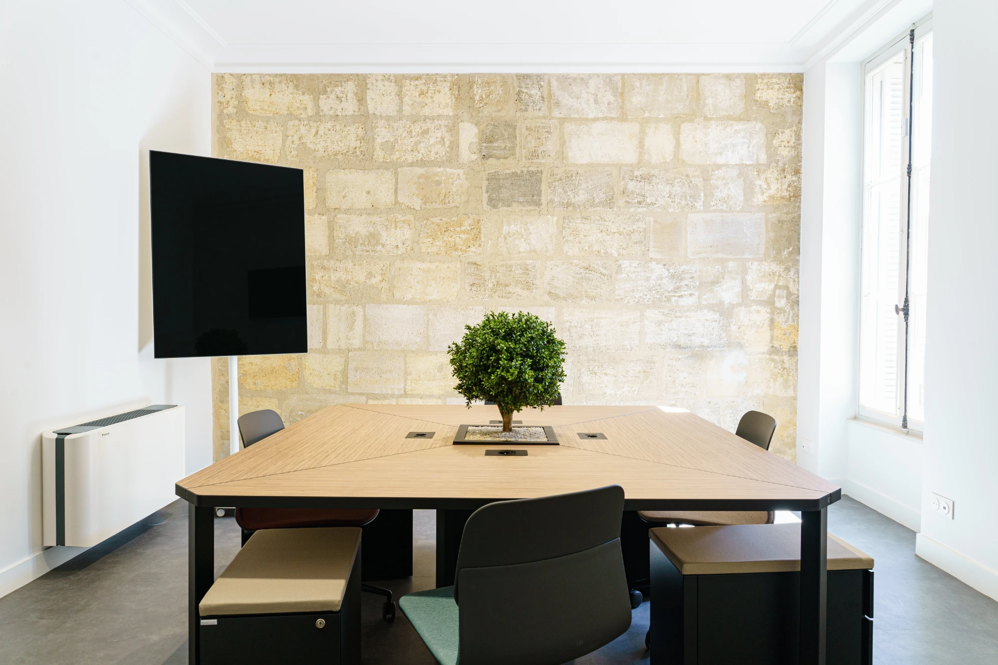 Ocube Coworking, Salle de réunion 8 personnes, Bordeaux