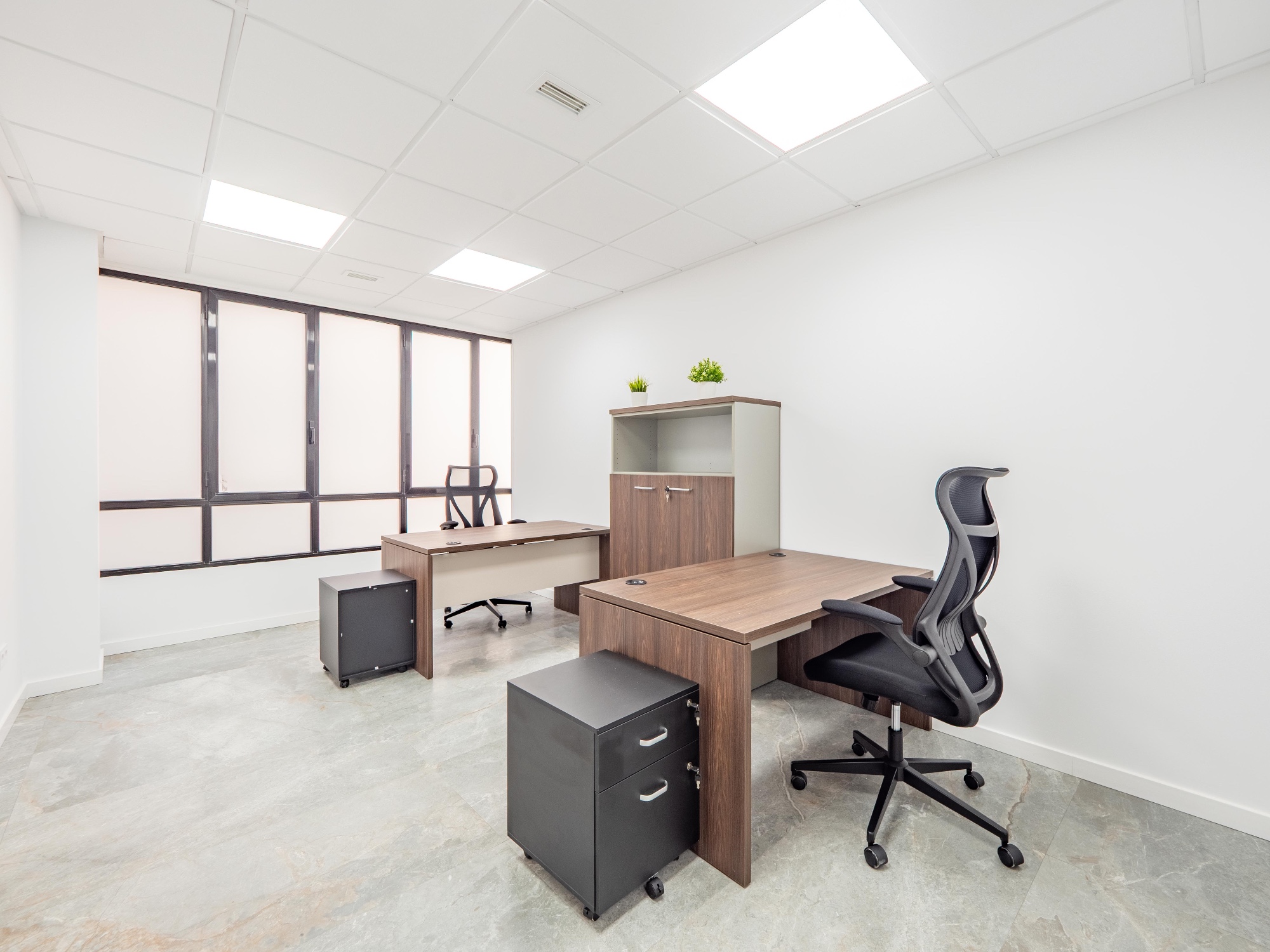 Oficinas San Agustín, Private office, 2 desks, Valencia