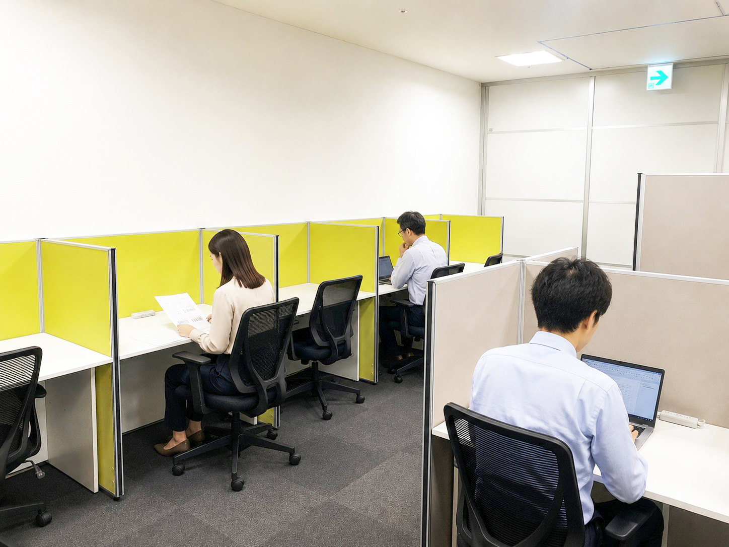Omiyanishiguchi Entre salon, Open-plan office, Omiya
