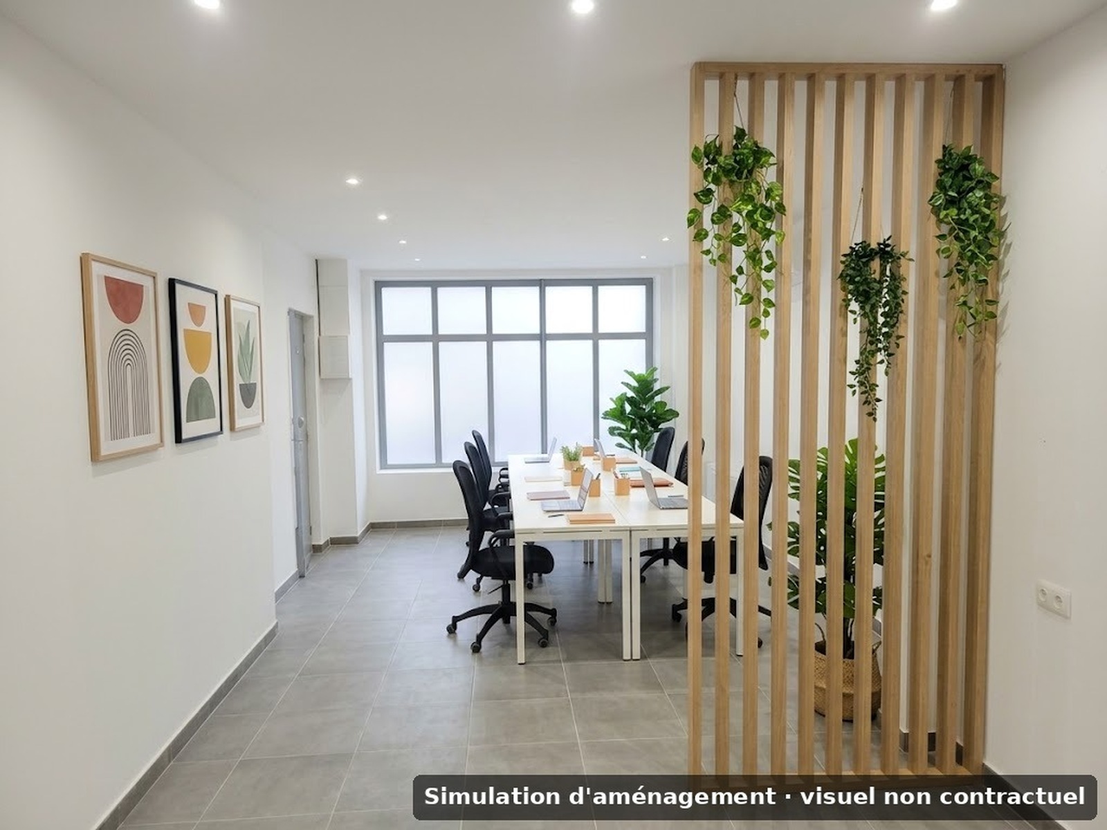 Khir Services Coworking – Centre-ville Valenciennes, Poste en open space, Valenciennes