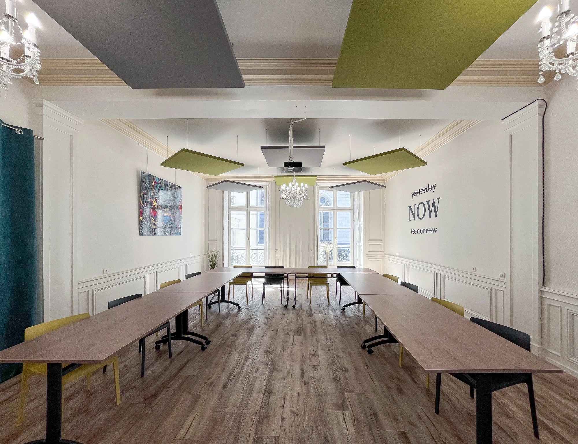 Work'in Tours, La Réception, Tours