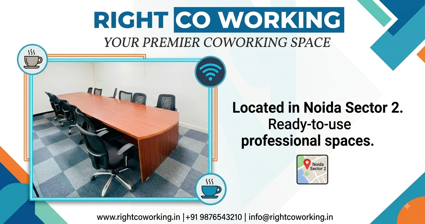 Right Cowork, 10 लोगों के लिए मीटिंग रूम, Greater Noida